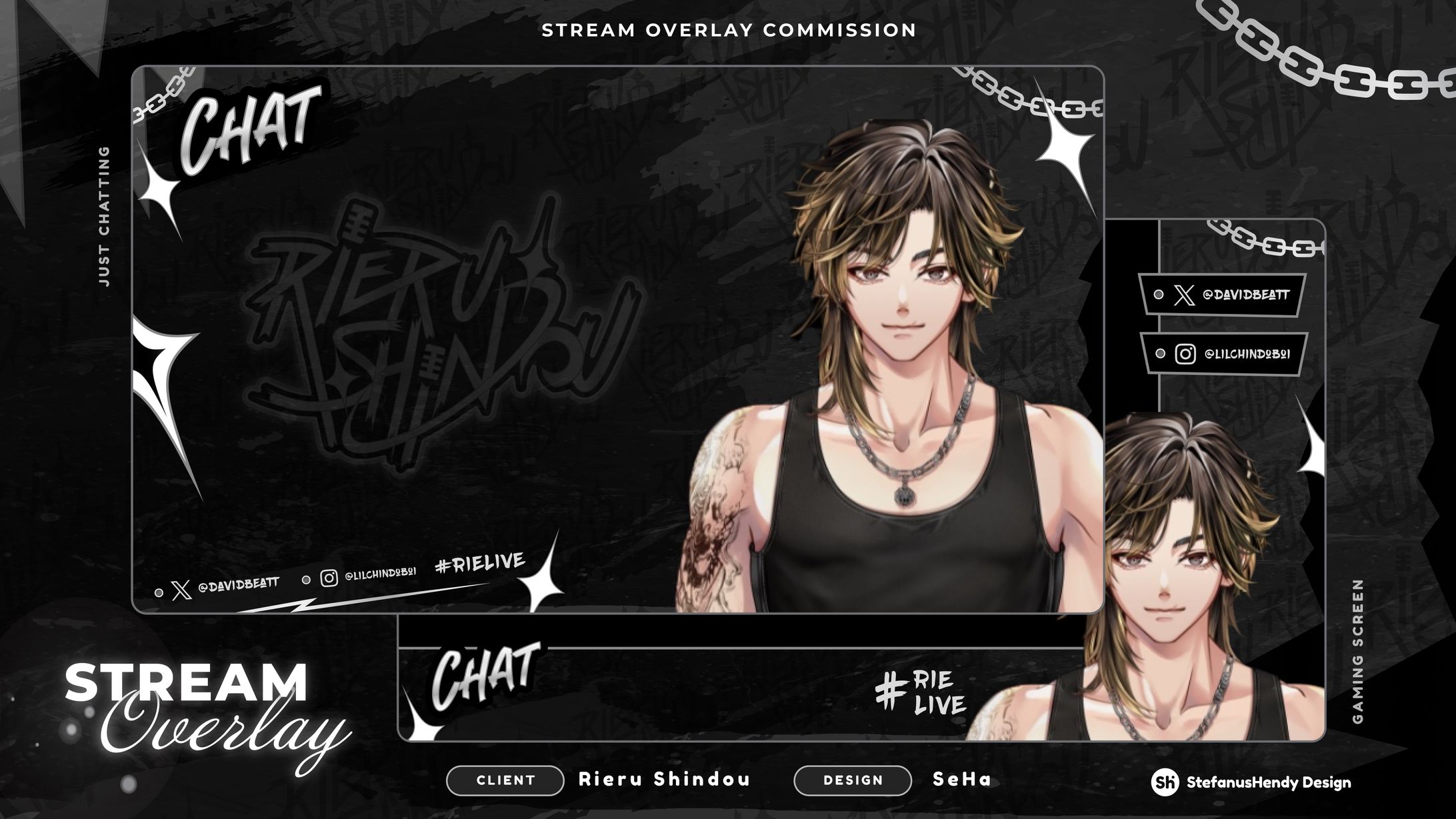 Rieru Shindou [DavidBeatt] Stream Overlay-1