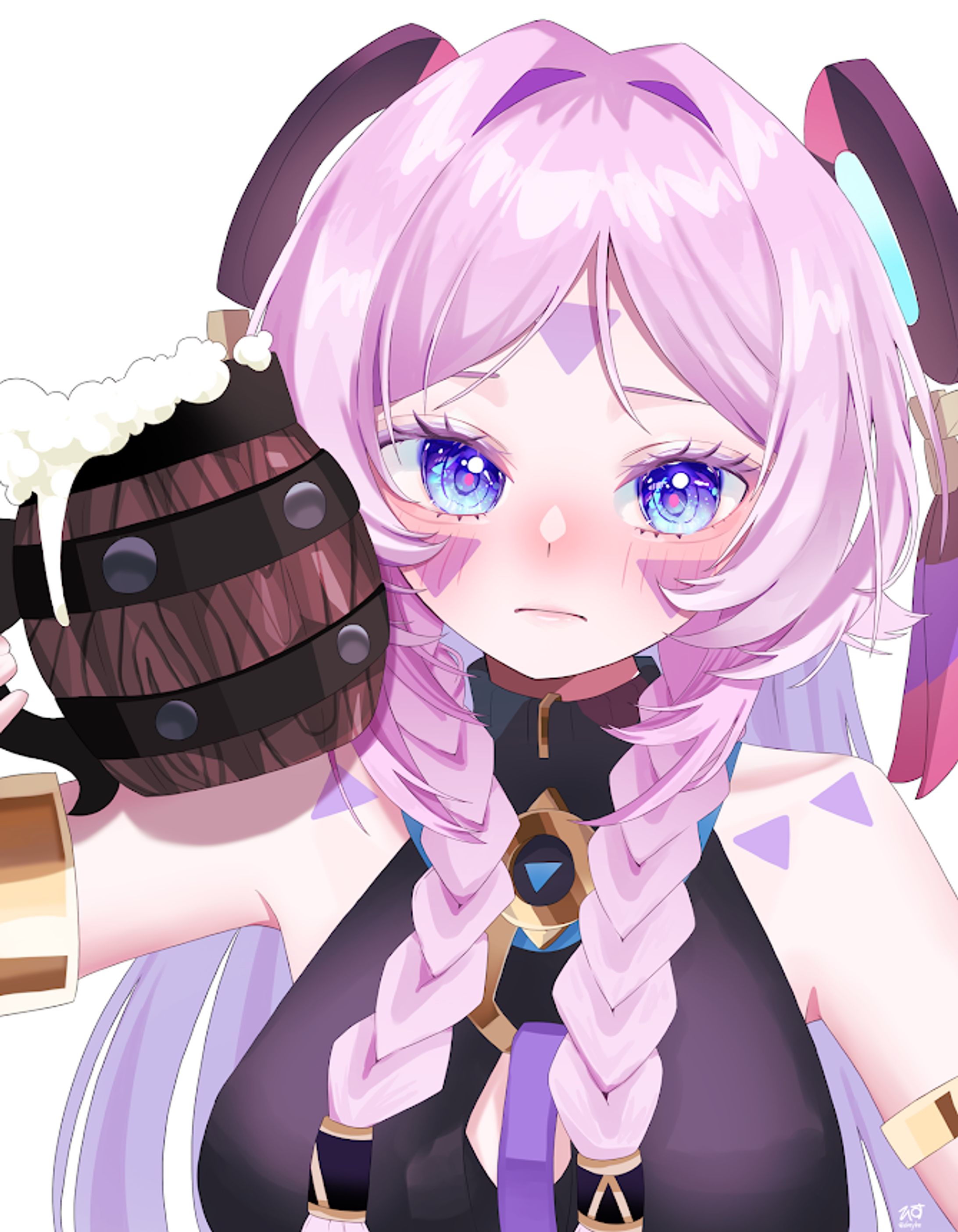 表情差分付きイラスト-1