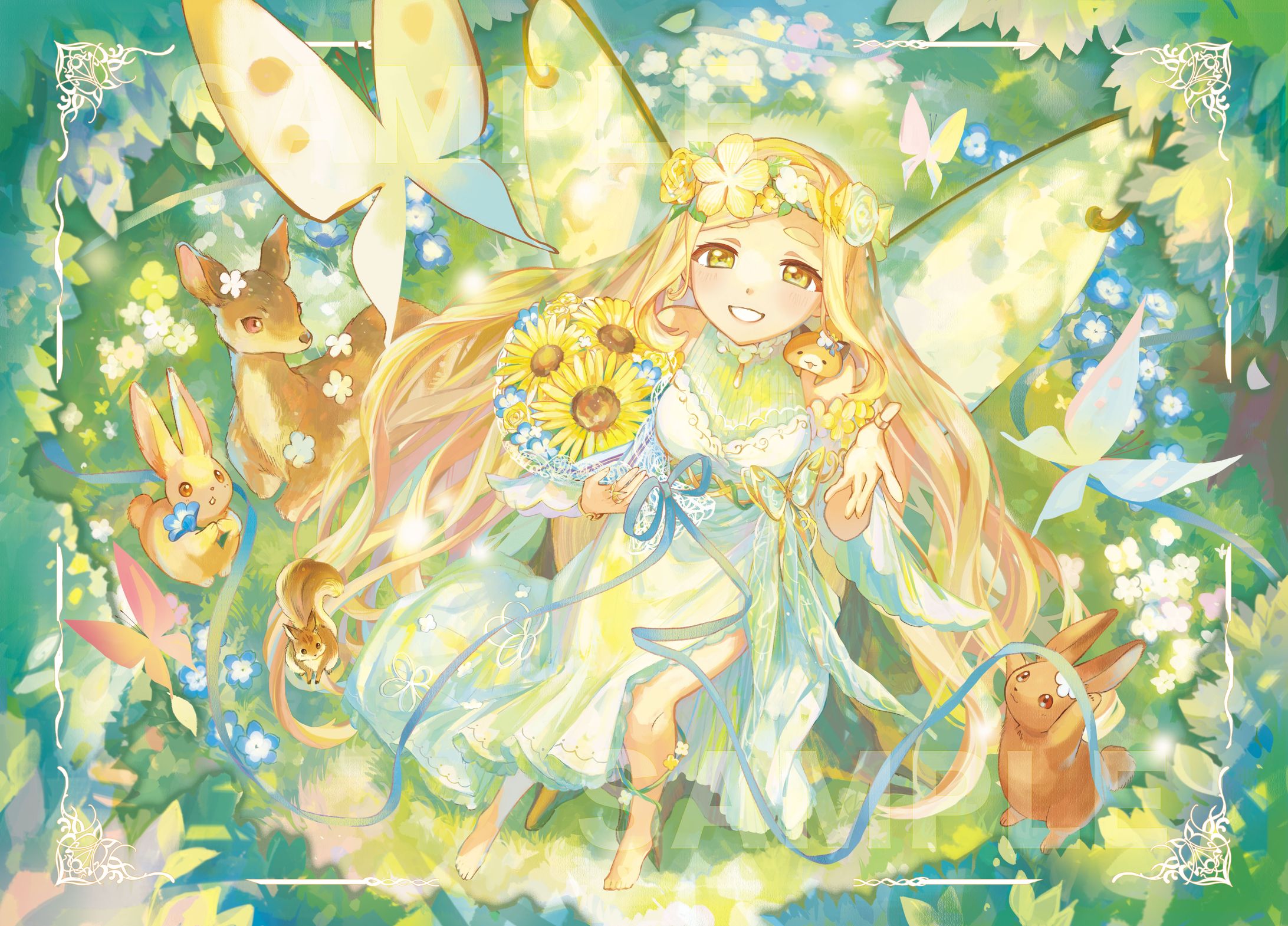 【駅広告イラスト】Nornis応援企画｜町田ちま 誕生日記念駅広告-1