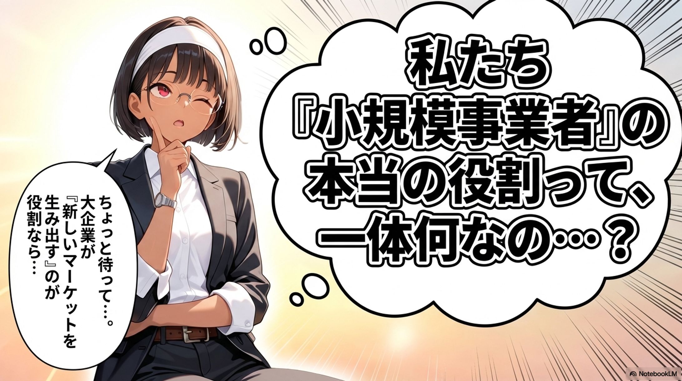 大企業と小規模事業者の役割の違い-1