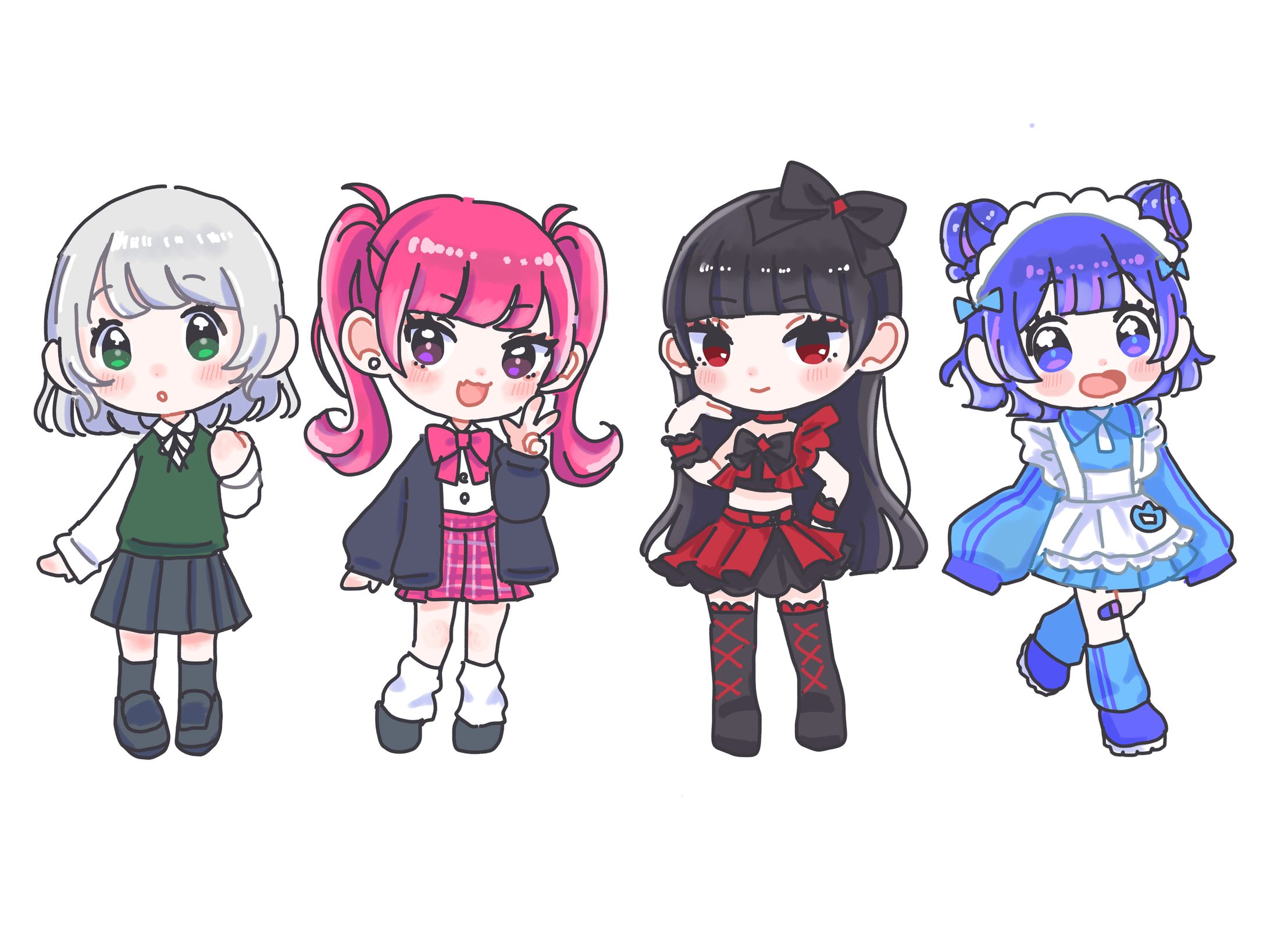 デフォルメキャライラスト-1