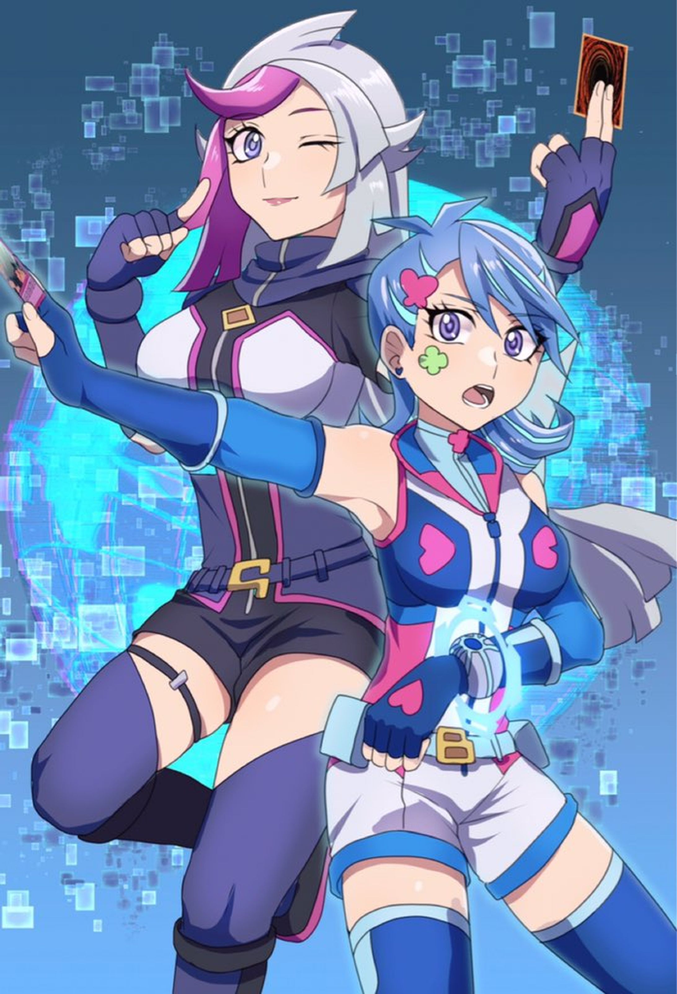 ブルーガール&ゴーストガール-1