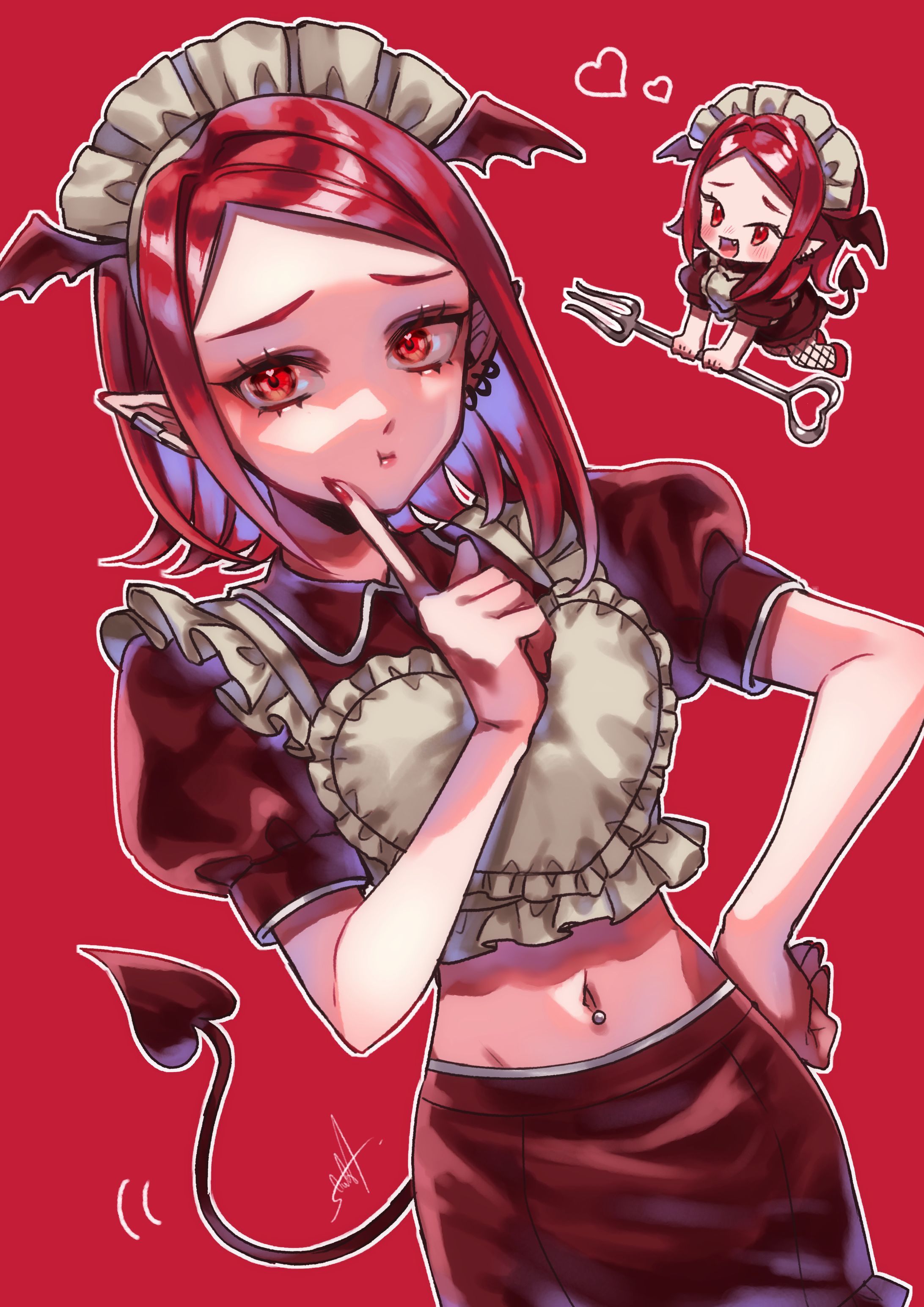 小悪魔メイドちゃん-1