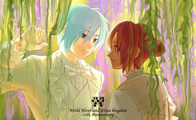 【ファンアート】エルネア王国 １０周年記念イラスト