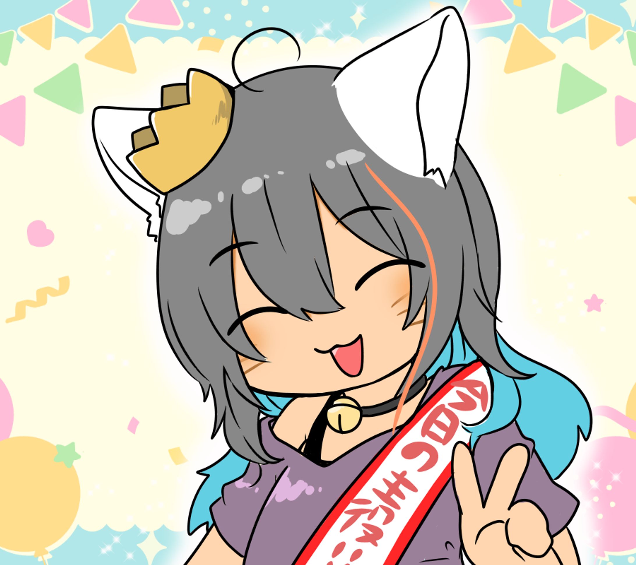 旅猫こまりさん誕生日2022イラスト-1