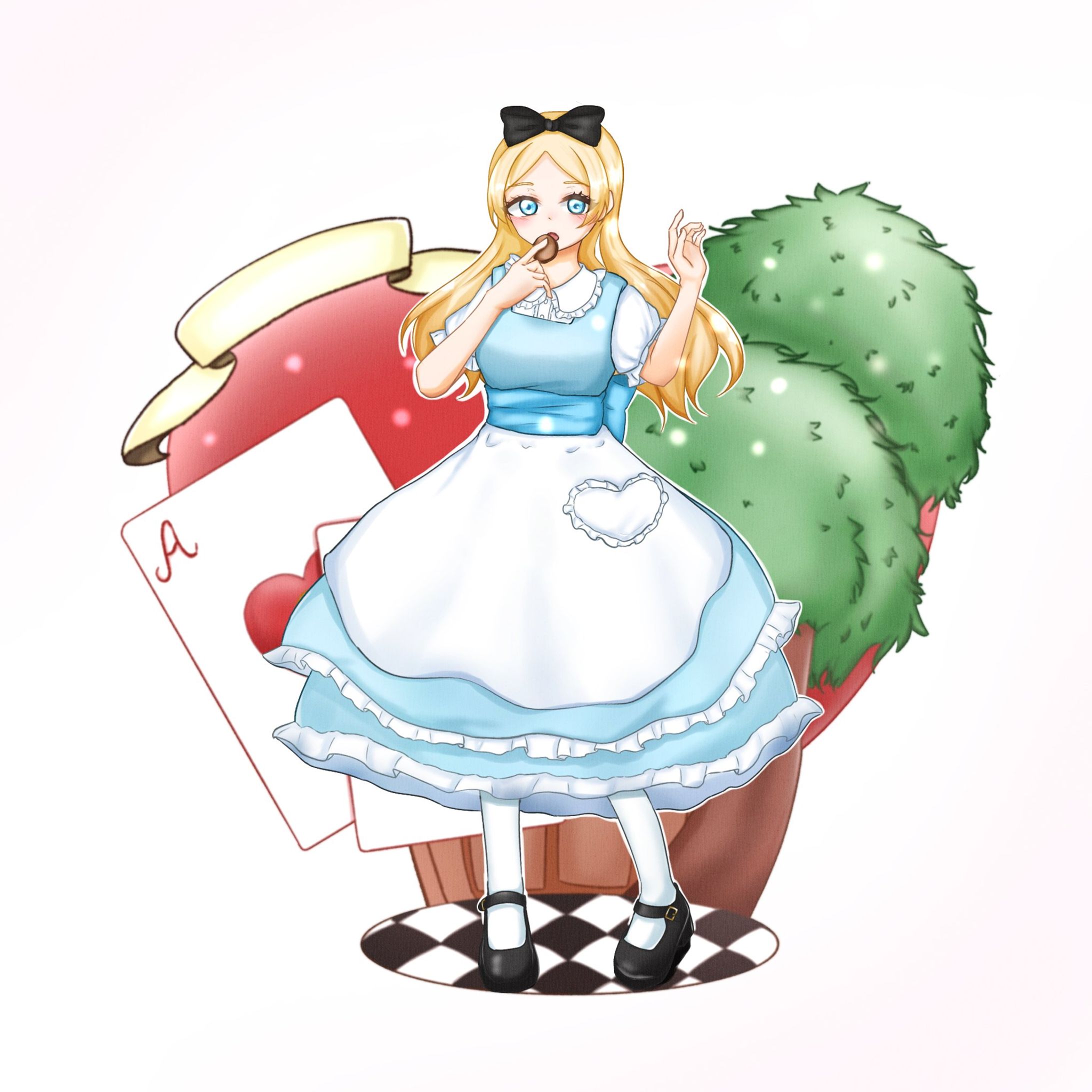 ゲーム風な立ち絵 アリス-1