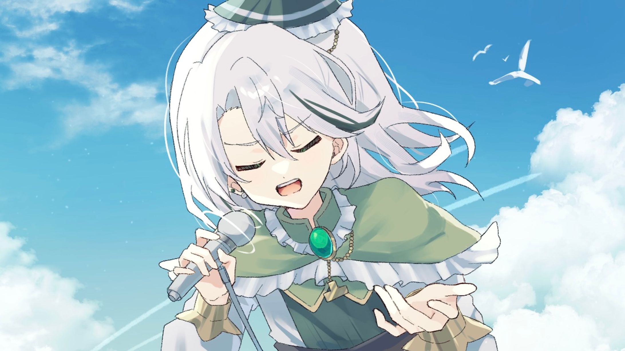 夏、爽やか系イラスト-1