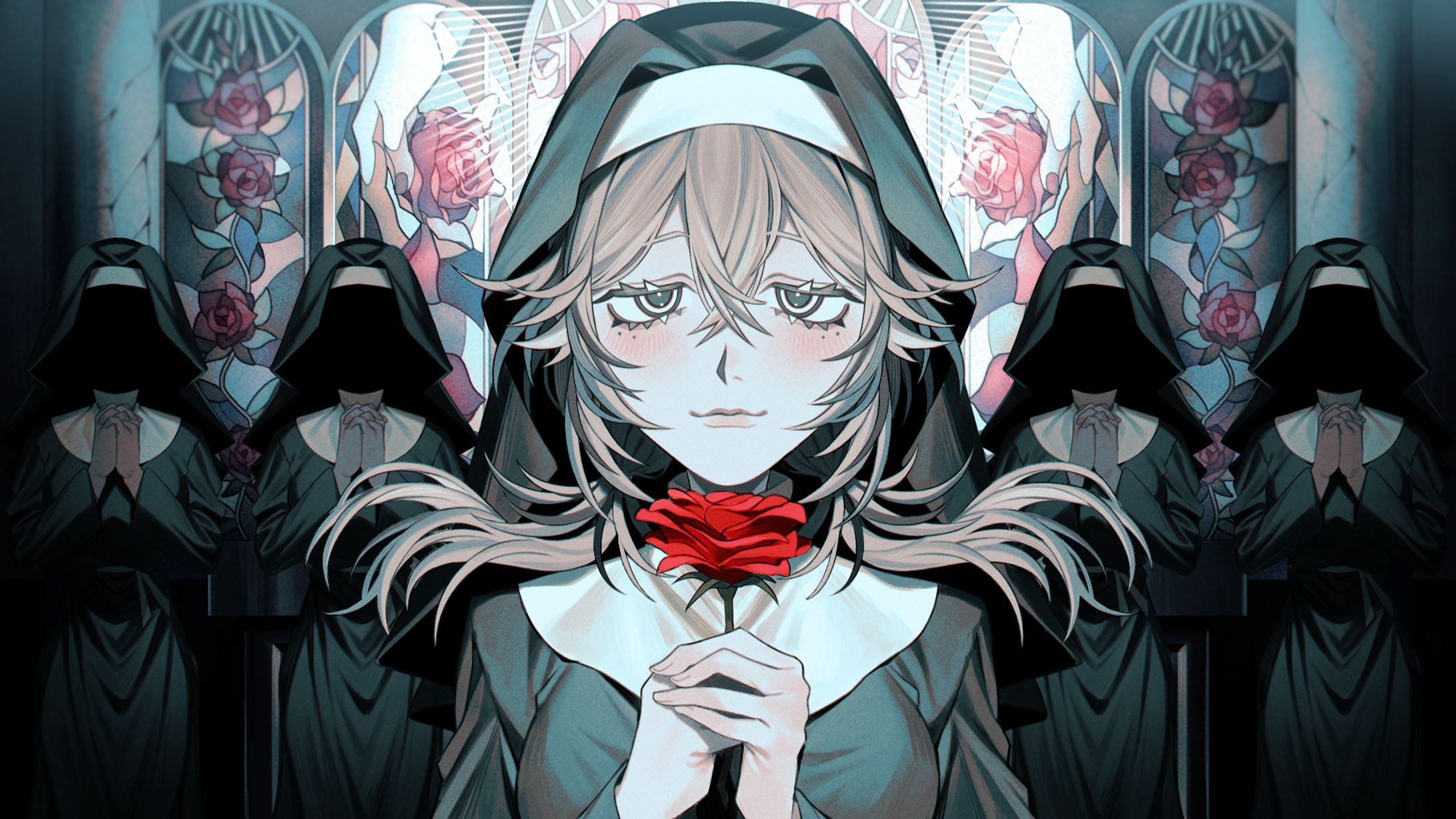 ボカロオリジナル楽曲MV用イラスト-1