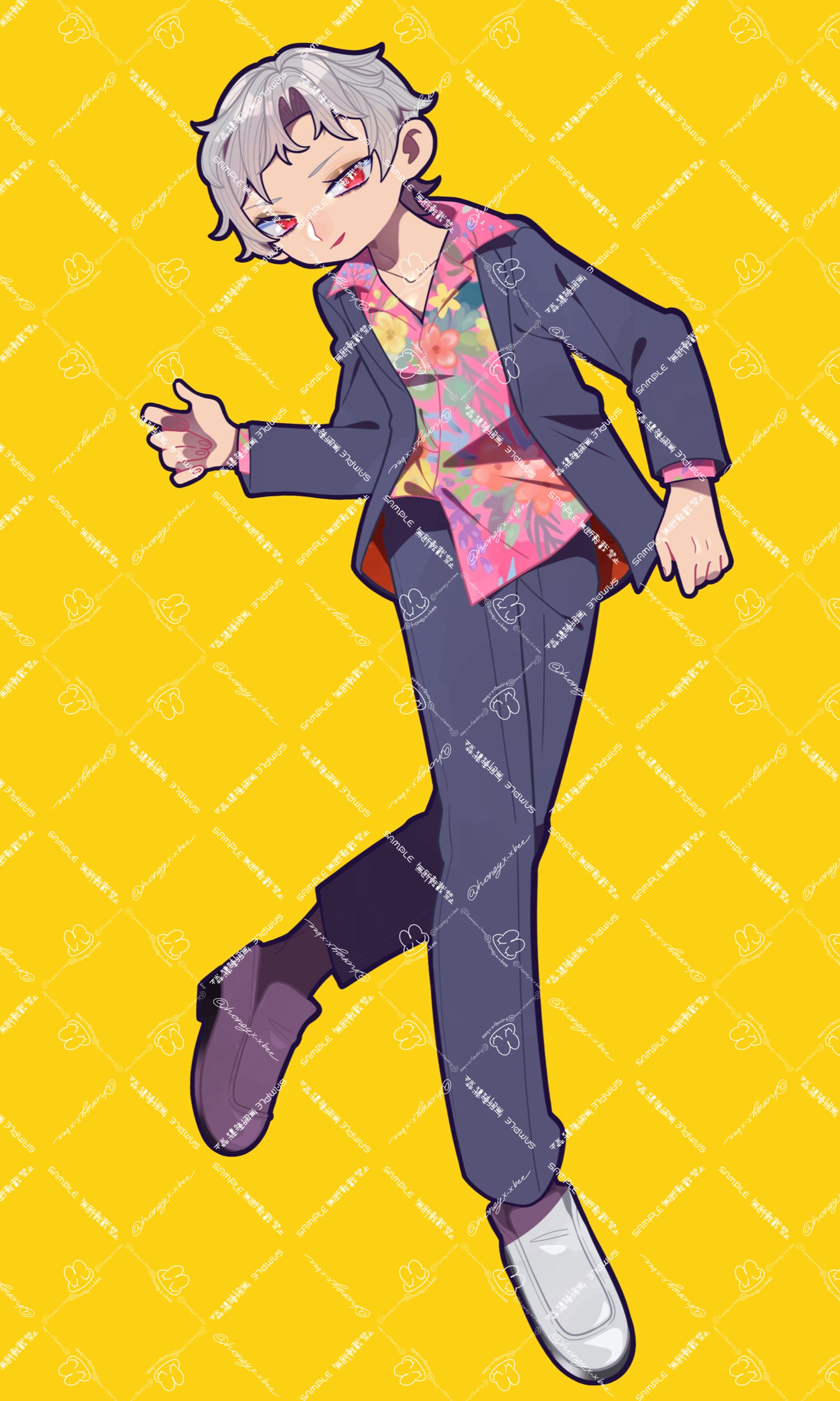 たくてぃ🍵🌱様 グッズ用イラスト-1