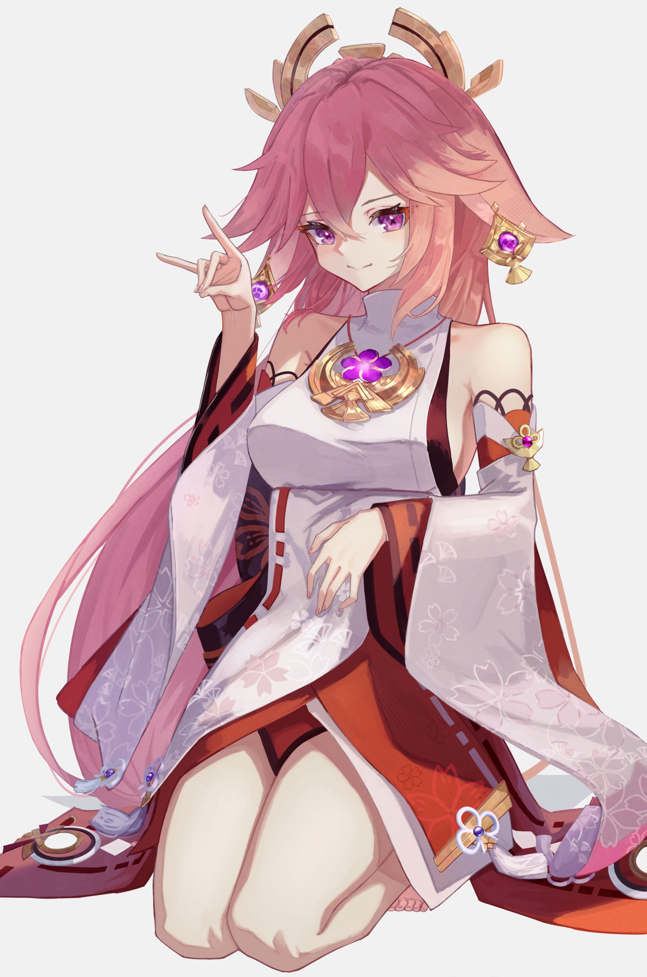八重神子 ファンアート-1