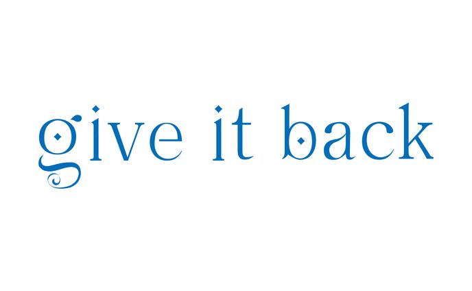 give it back(Cover) ロゴデザイン