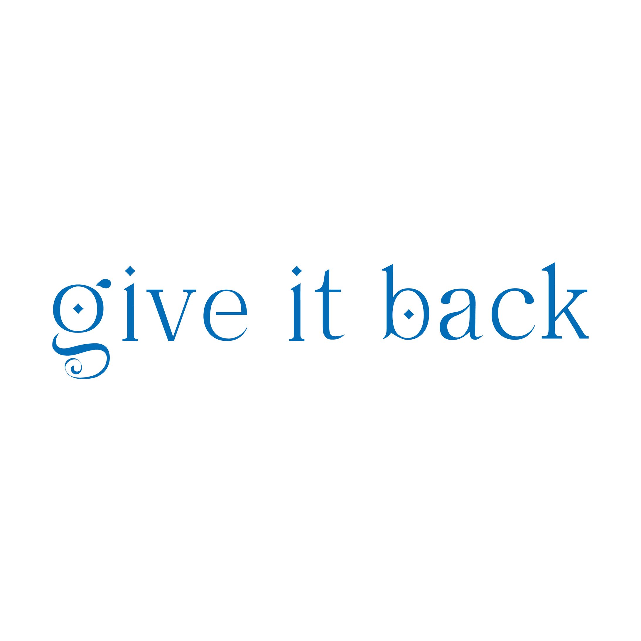 give it back(Cover) ロゴデザイン-1