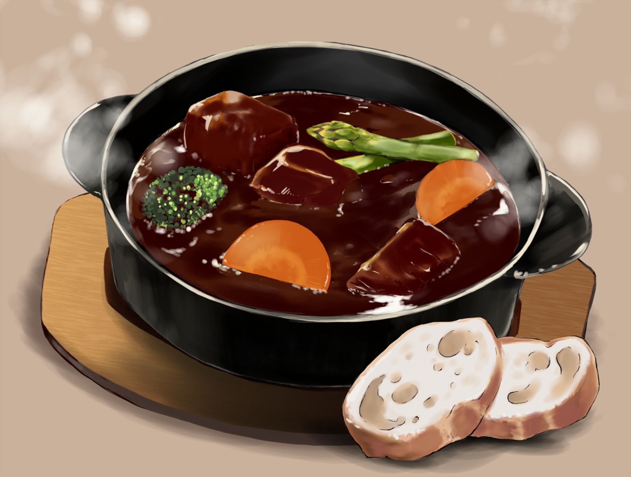 ビーフシチュー・ナンカレー-1