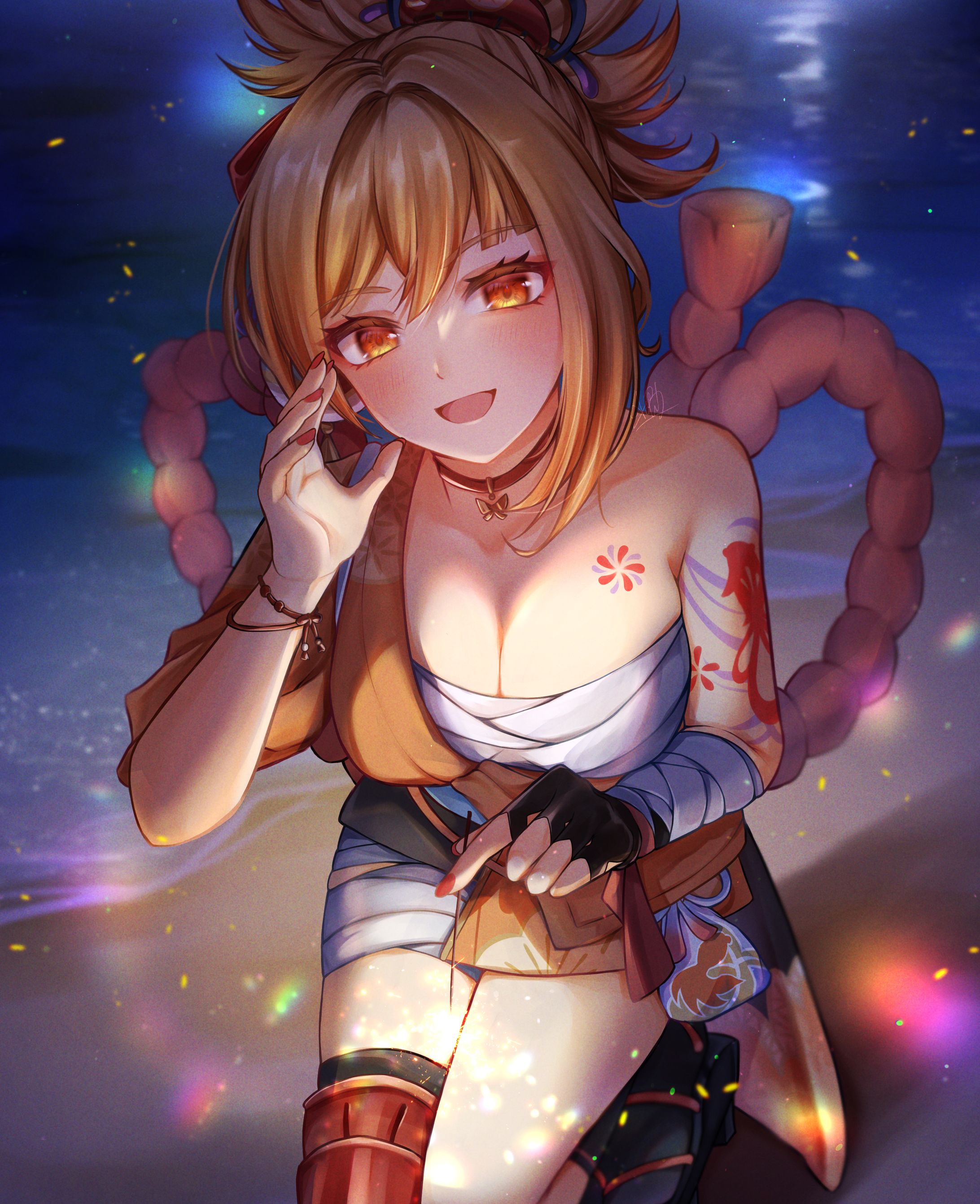 原神ファンアート(宵宮)-1