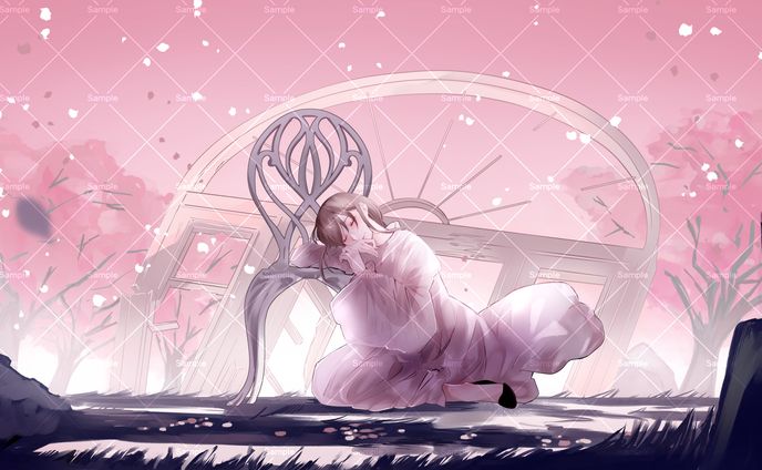 白波ななみ様｢春を待つ｣ cover動画イラスト(2024.11)