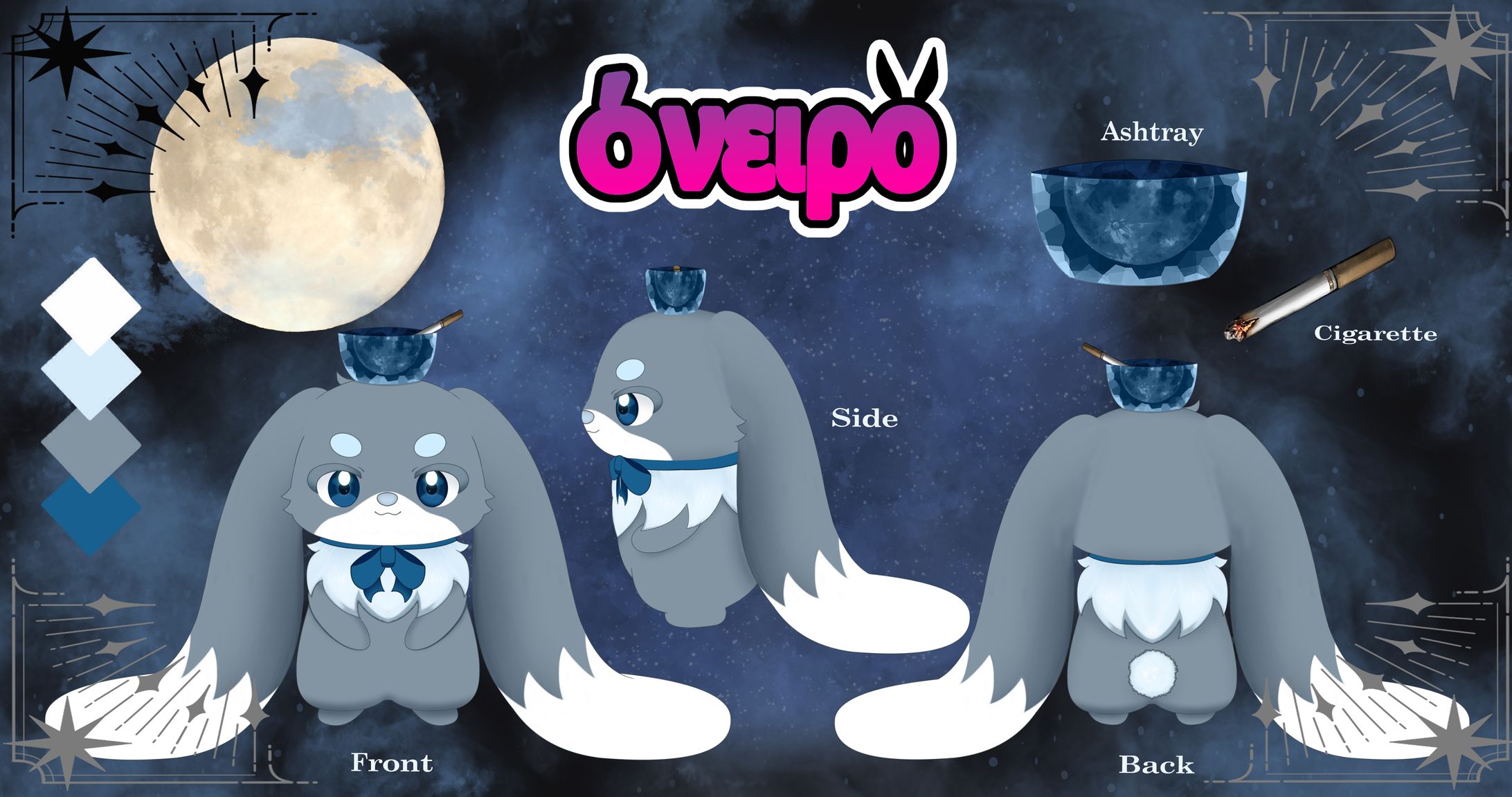 三面図/キャラクターデザイン　フォニロ様-1