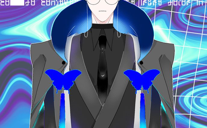 セルフ受肉 Vモデル立ち絵