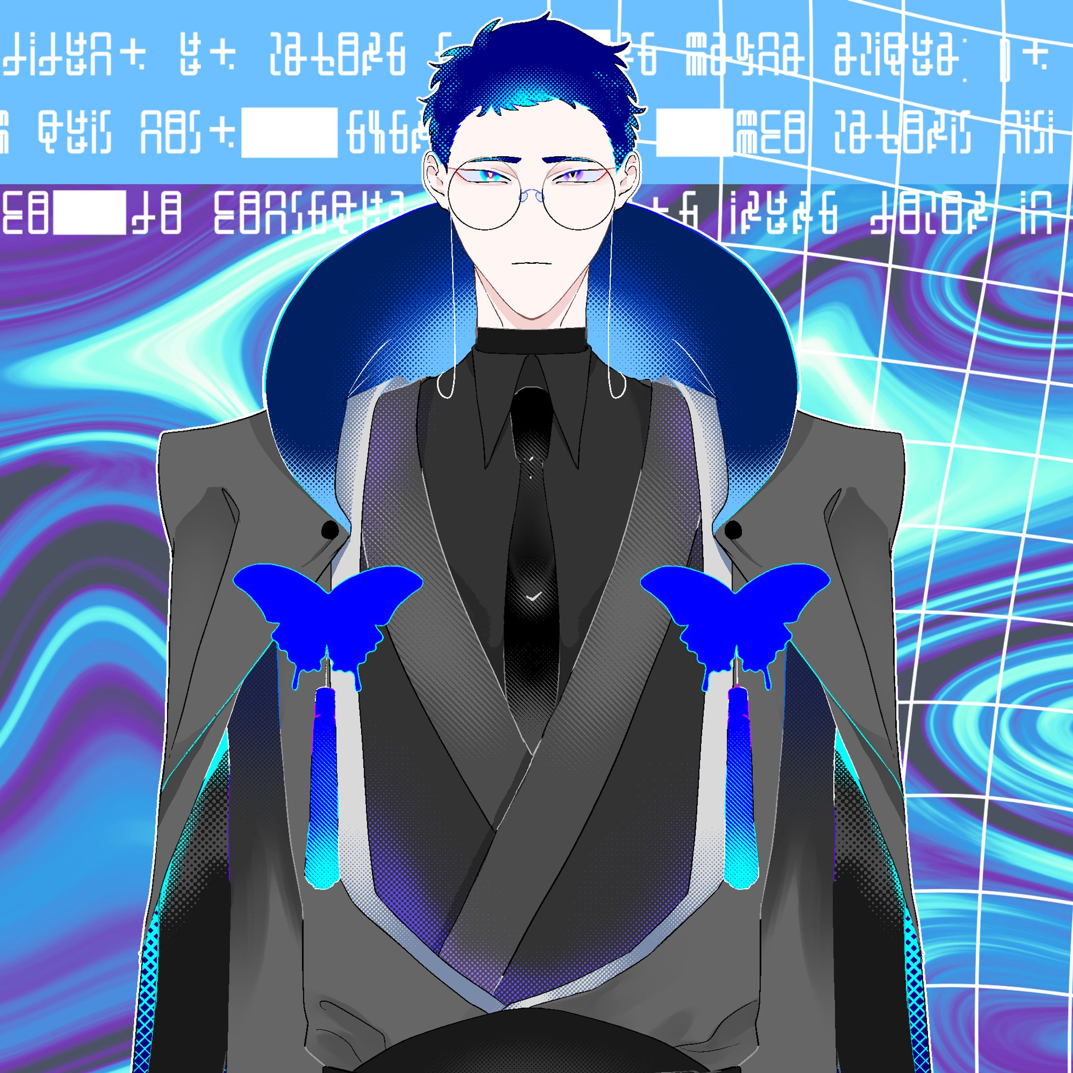 セルフ受肉 Vモデル立ち絵-1