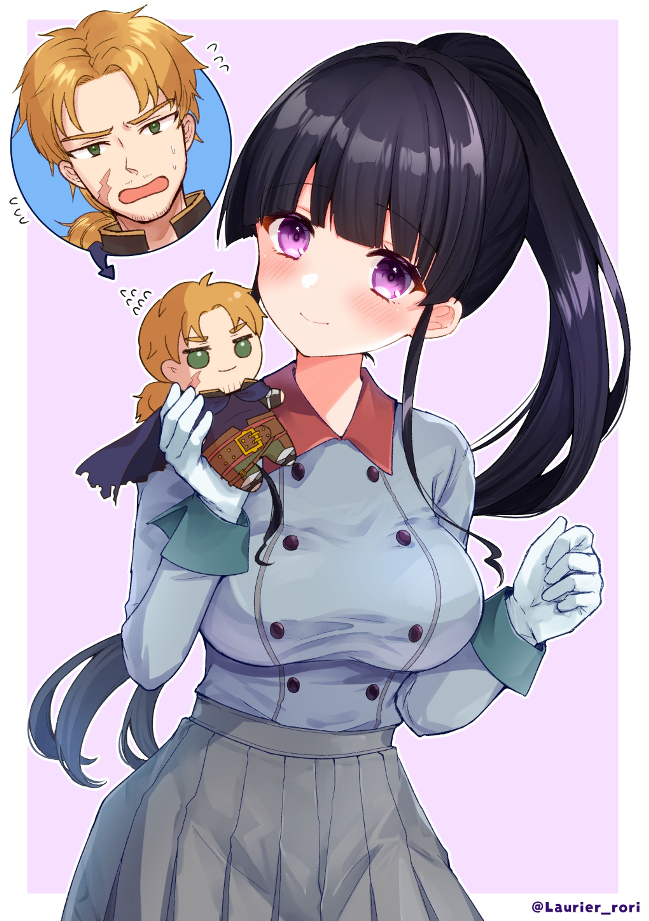 【個人依頼】オリキャラの男女-1