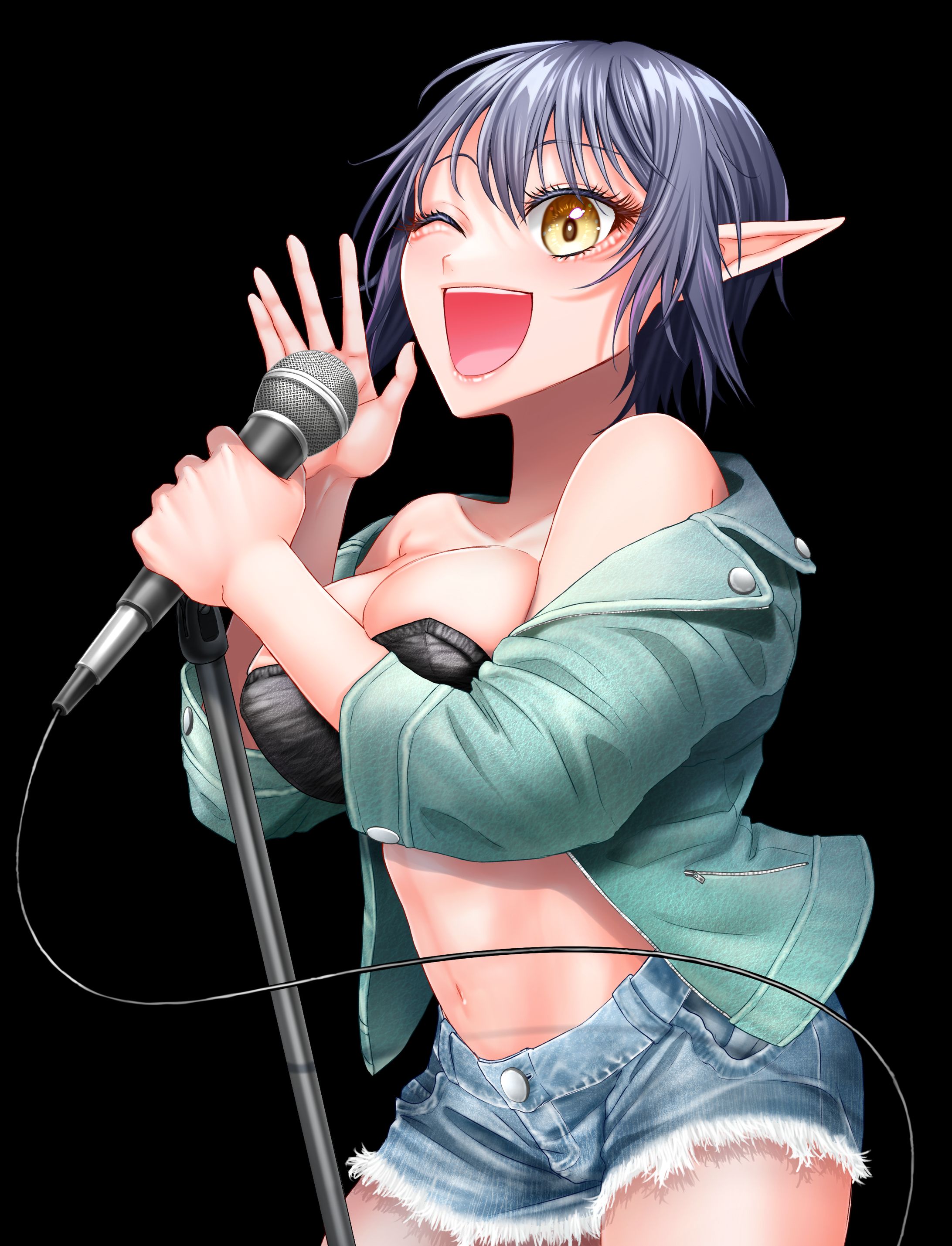 【依頼】Vtuber雨街セマイ様サムネイル用イラスト-1