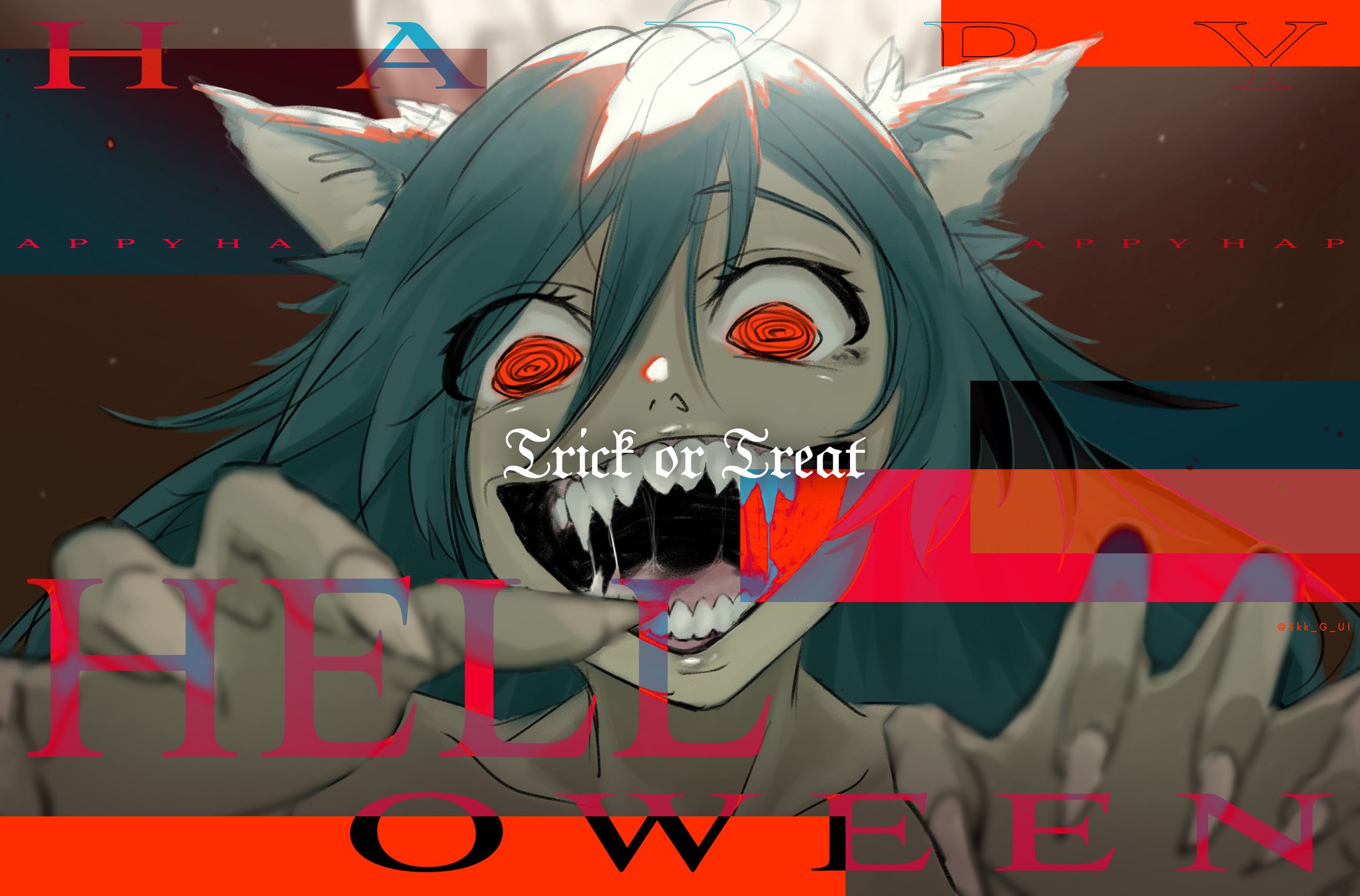 アートワーク「Trick or Treat」-1