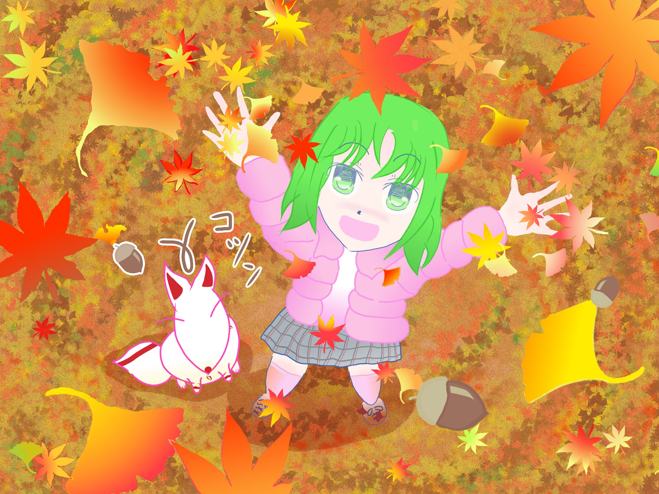 幽子の異常な日常(autumn★落ち葉あそび)-1