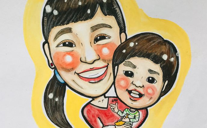 似顔絵イラスト