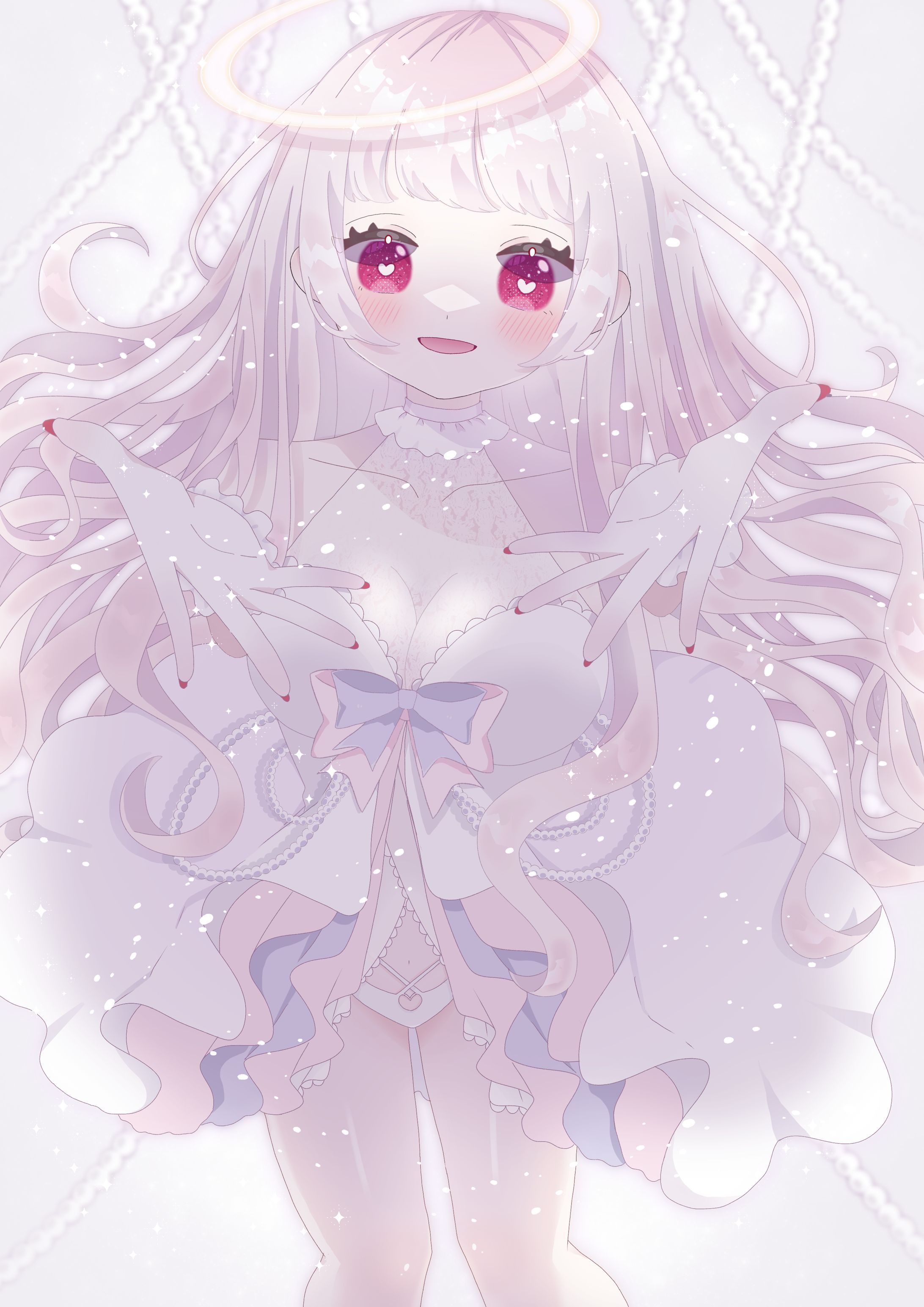 【自主制作】純白の天使- ̗̀꒰ঌ🤍໒꒱ ̖́--1