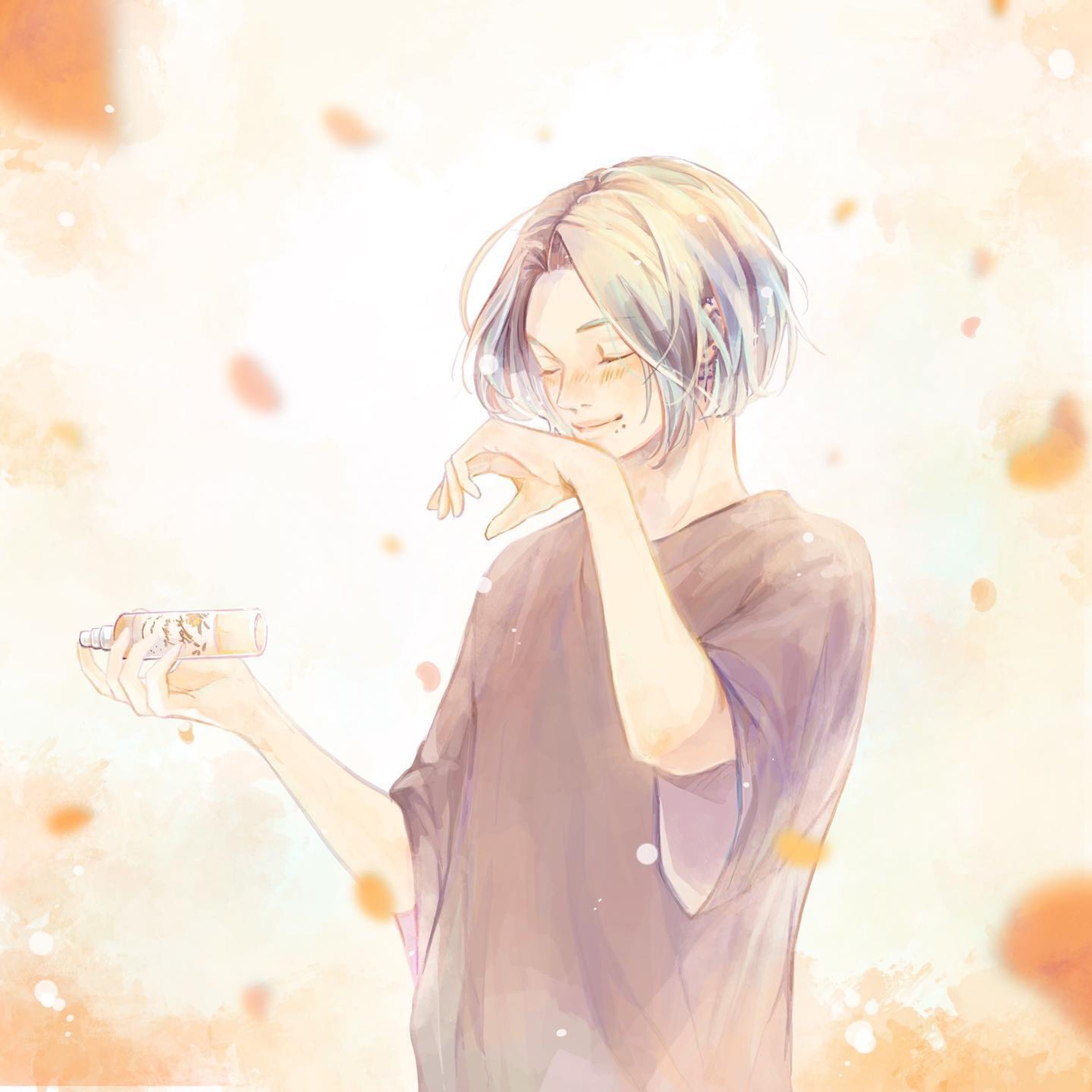 .
 
 
香り、広がる＿＿ ．．.🫧
 
 
 
 
 

#illustration #illustgram #イラスト #illust #絵 #デジタルアート #art #その瞬間に物語を  #創作 #オリジナルイラスト  #淡い色合いが好き　#透明感 #オレンジ #光 #期待 #笑顔 #優しい　#ホッとする瞬間　#香り #香る #フレグランス #コロン #フレッシュ #今この瞬間　
#Procreate #boy-1