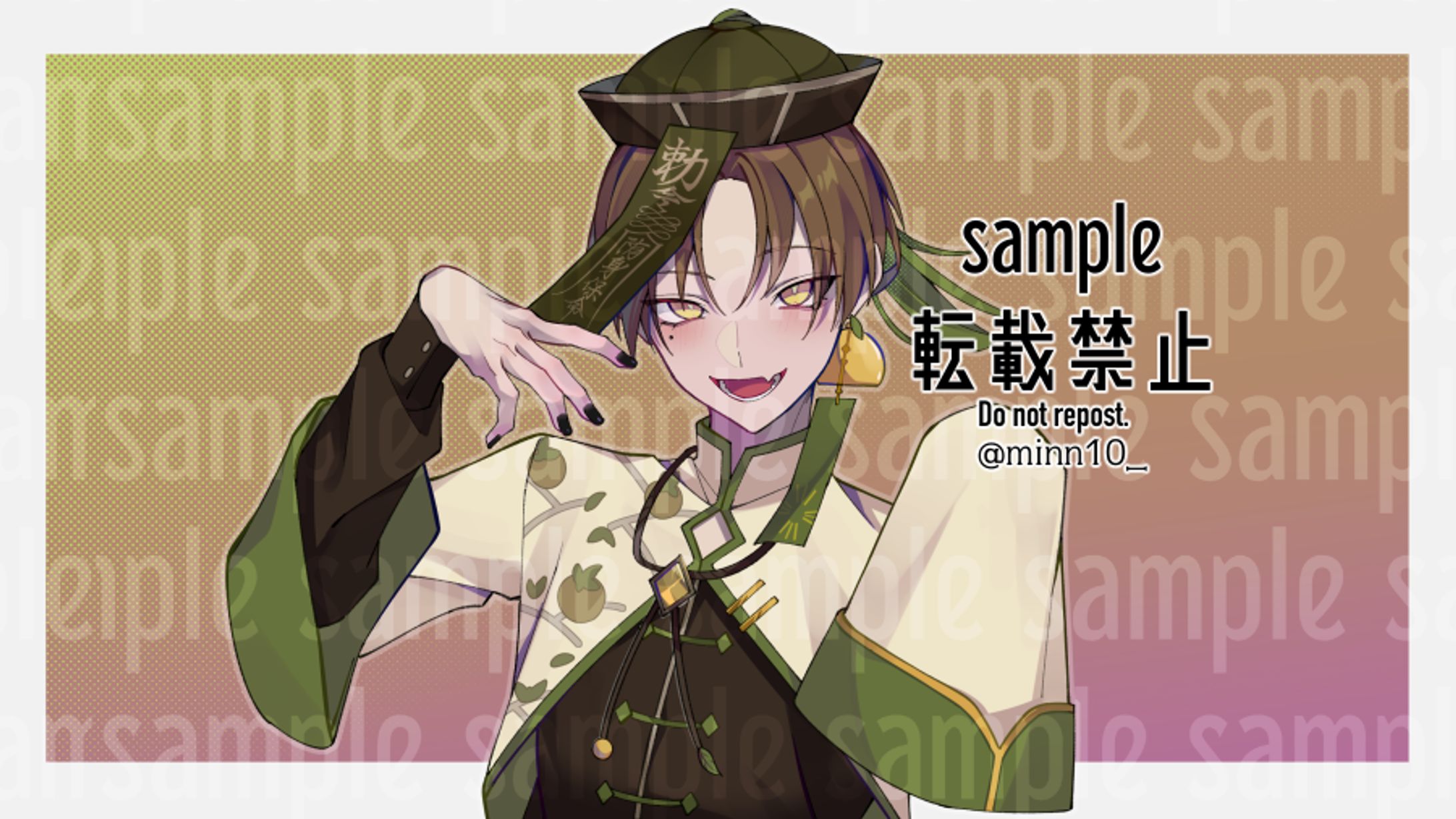 《2024》バストアップイラスト-1