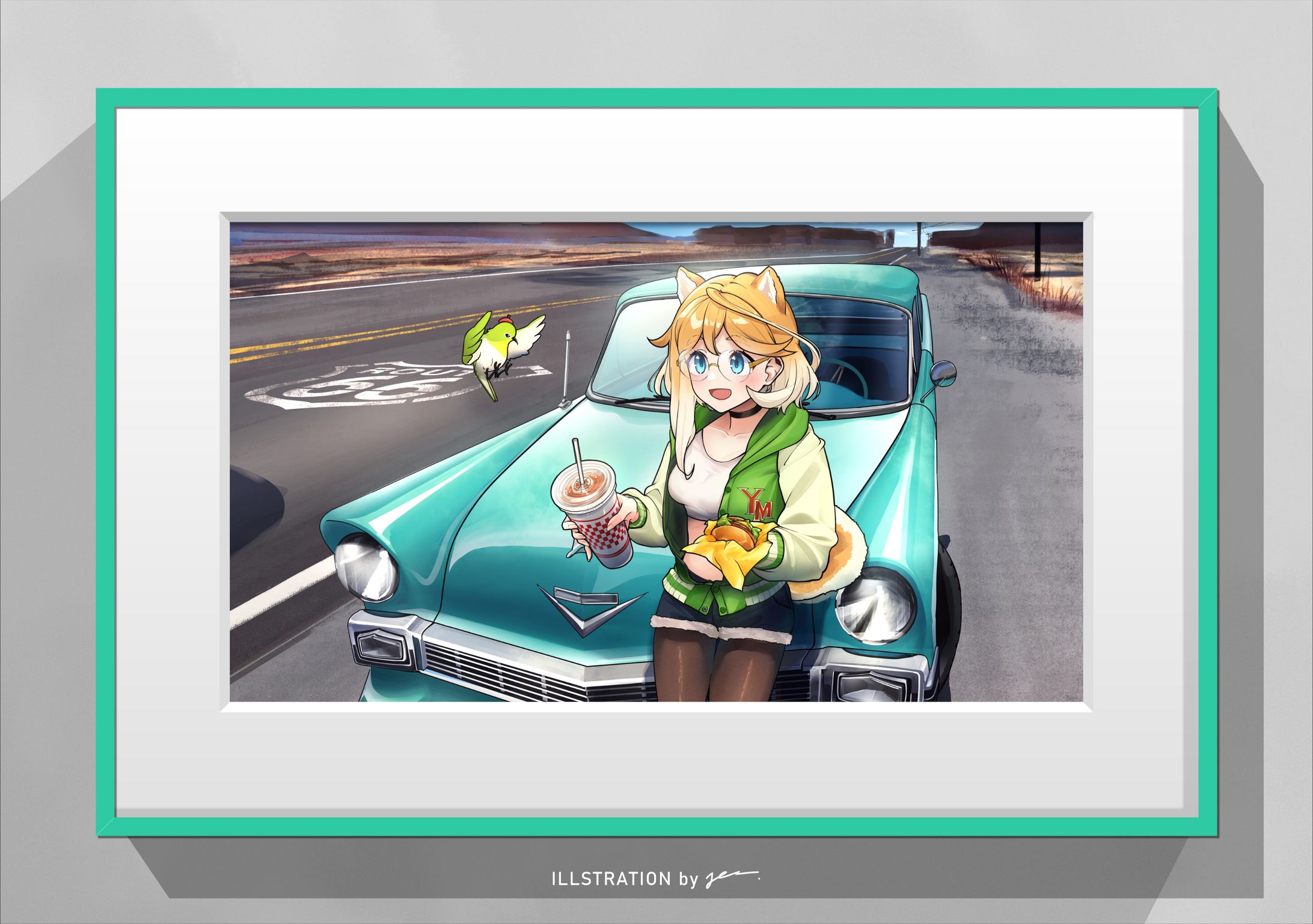 頼鳥ミドリ様 / グッズイラストレーション制作-1