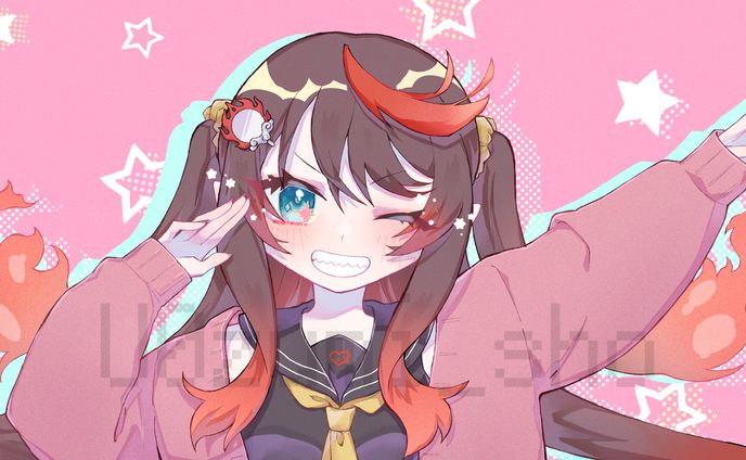 閻魔ちゃこ　歌ってみた動画用イラスト