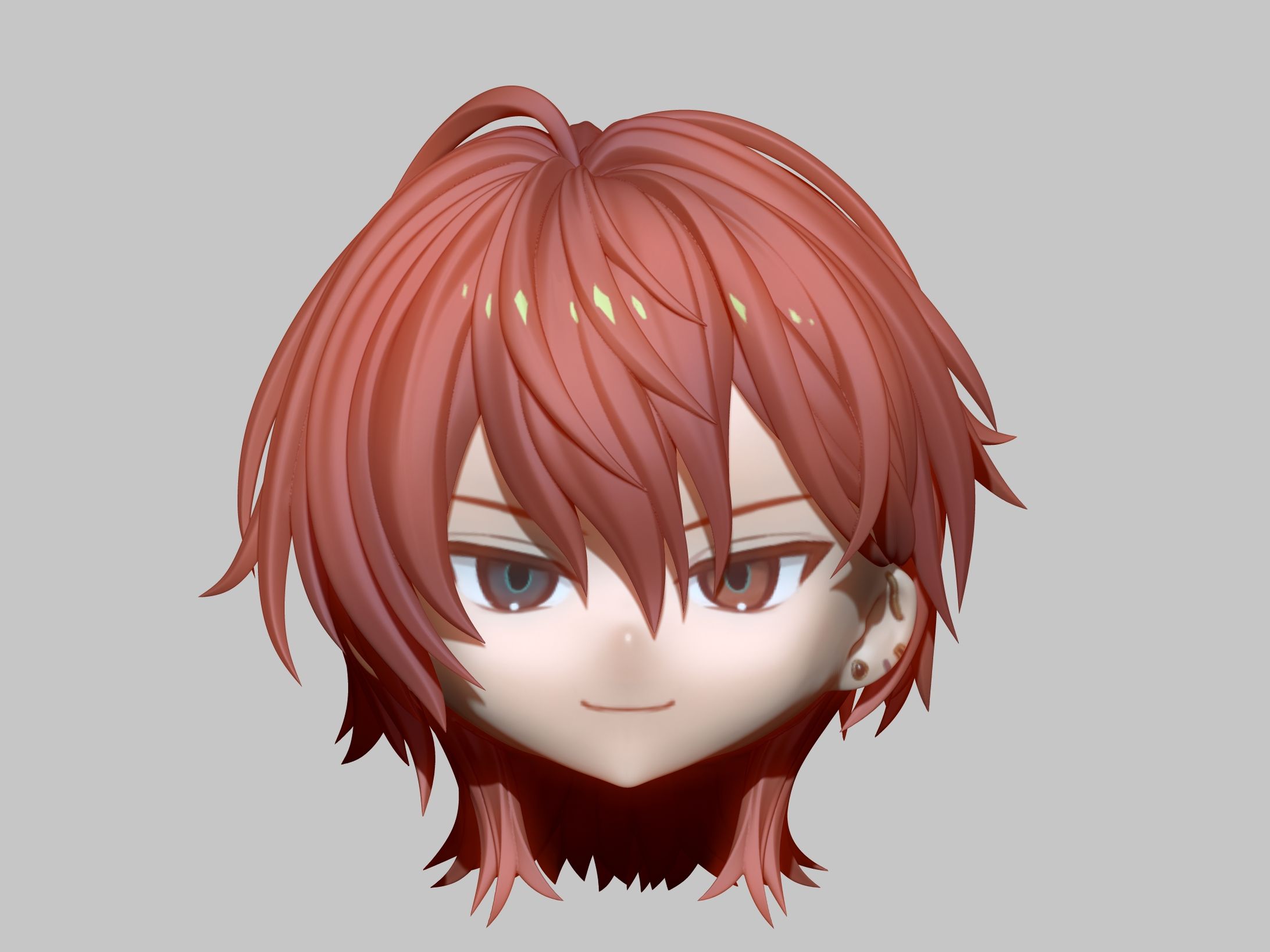 【头壳建模】西园练牙-1