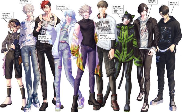 TRPG立ち絵まとめ一部