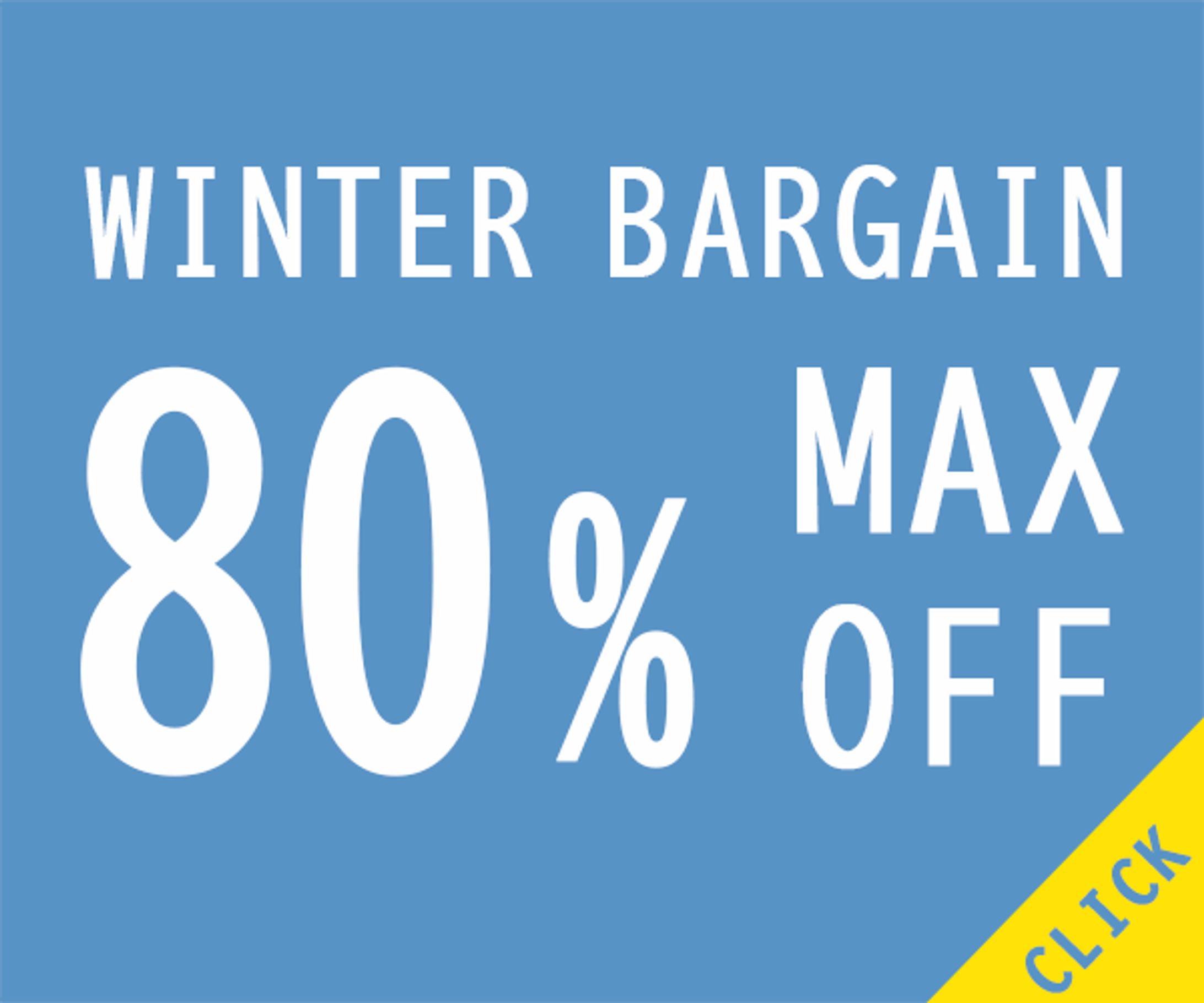 バナー　Winter bargain☃️-1
