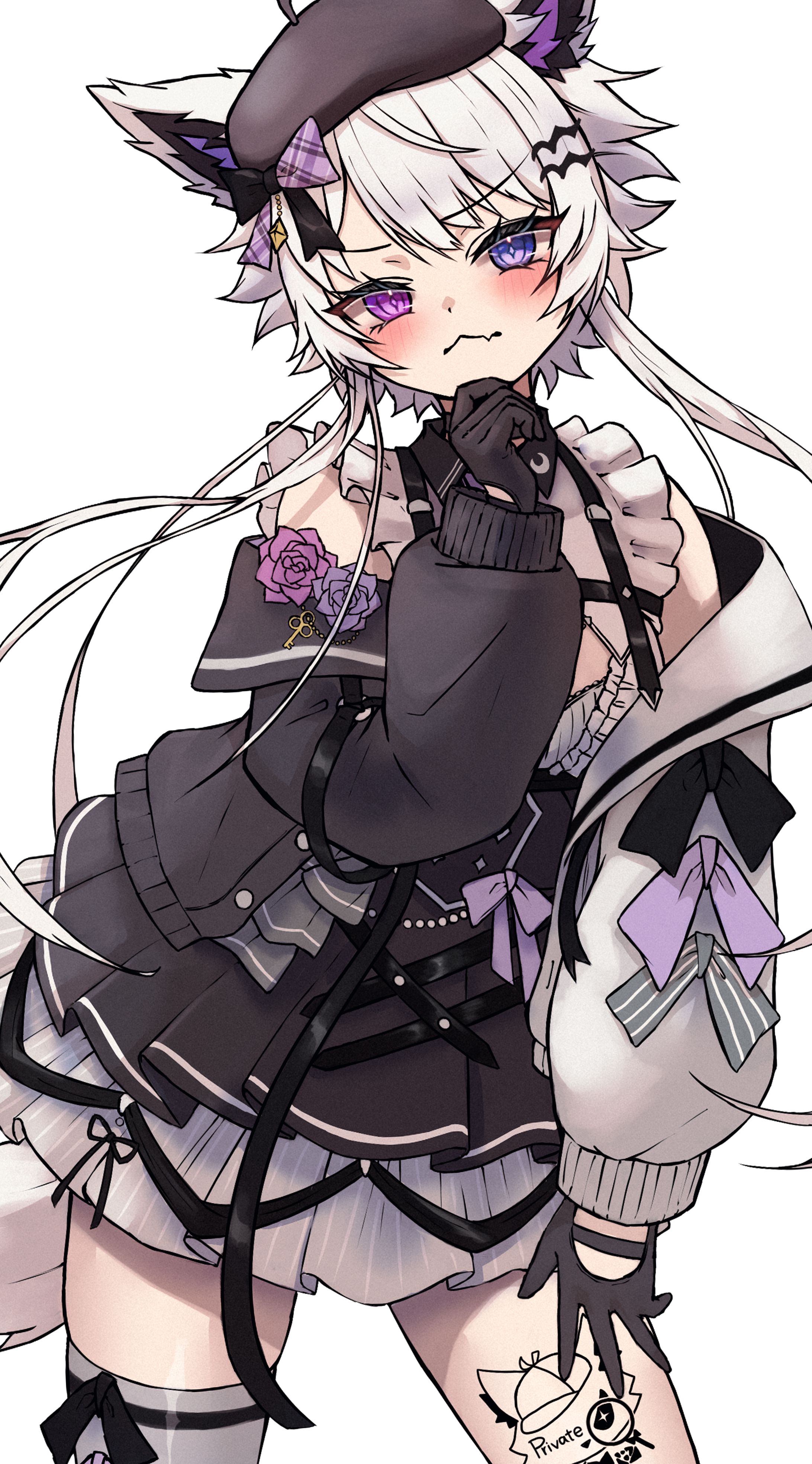 羽瑠流ウル 全身イラスト-1