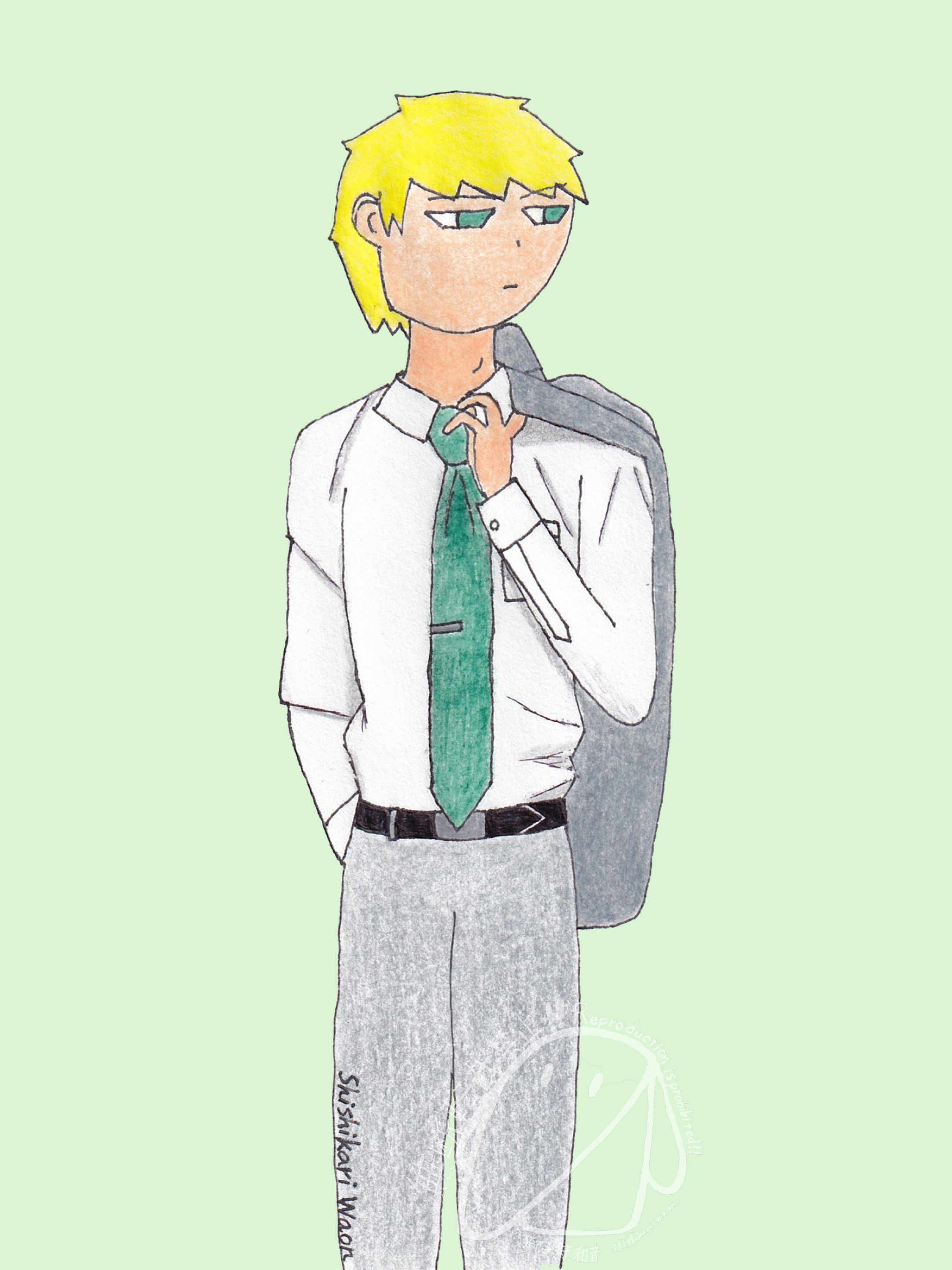 ポーズ練習イラスト集(アナログ)-1