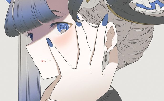 青と鬼
無彩色と青色をメインにまとめて描いてみました
#創作 #originalcharacter #少女 #鬼 ＃イラスト #illustration