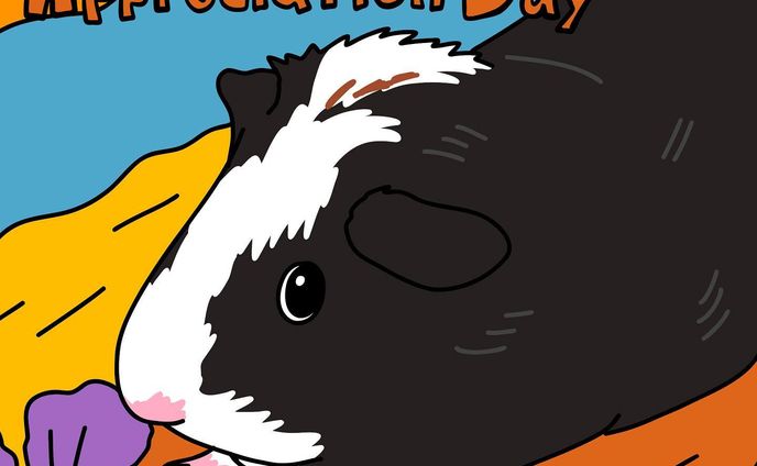 🐹モルズに感謝🐹

今日7月16日は

「Guinea Pig Appreciation Day（#モルモット感謝の日）」🎉

#guineapigappreciationday  #guineapig #animal #illustration #illustrator #pic #love #モルモット #絵 #イラストレーター #イラスト #小動物 #動物 #colorful #カラフル #pop #art