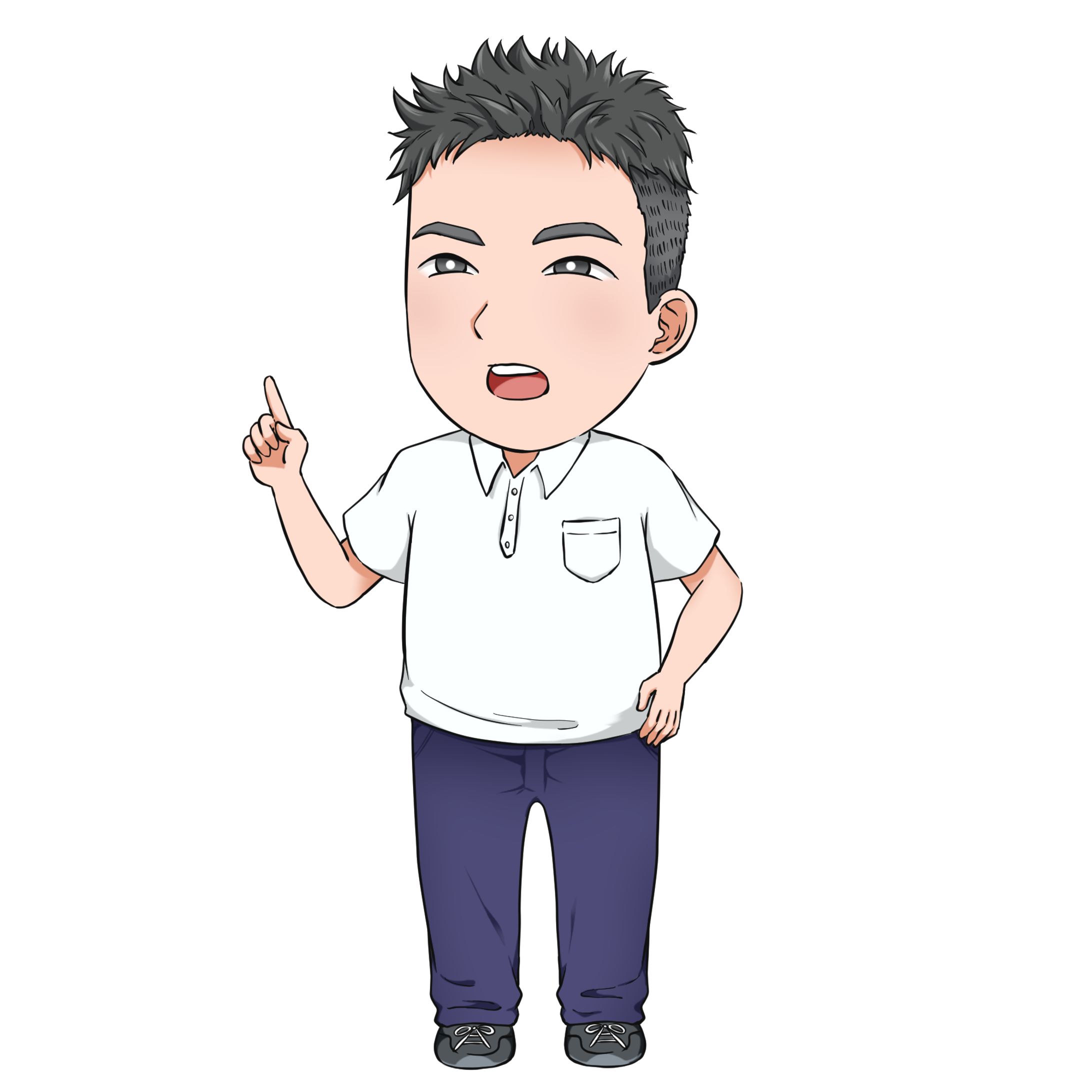 挿絵、似顔絵②-1