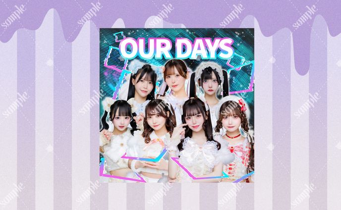 Alcute!様 「OUR DAYS」ジャケット写真