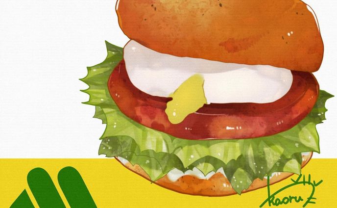 食べ物イラスト、空戦限定１ｖ１
