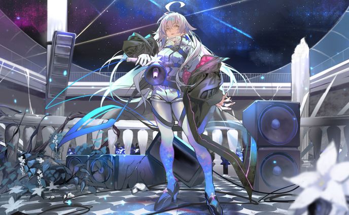 【お仕事】CosmoNote様　『StarLight feat.綺良雪』MVイラスト