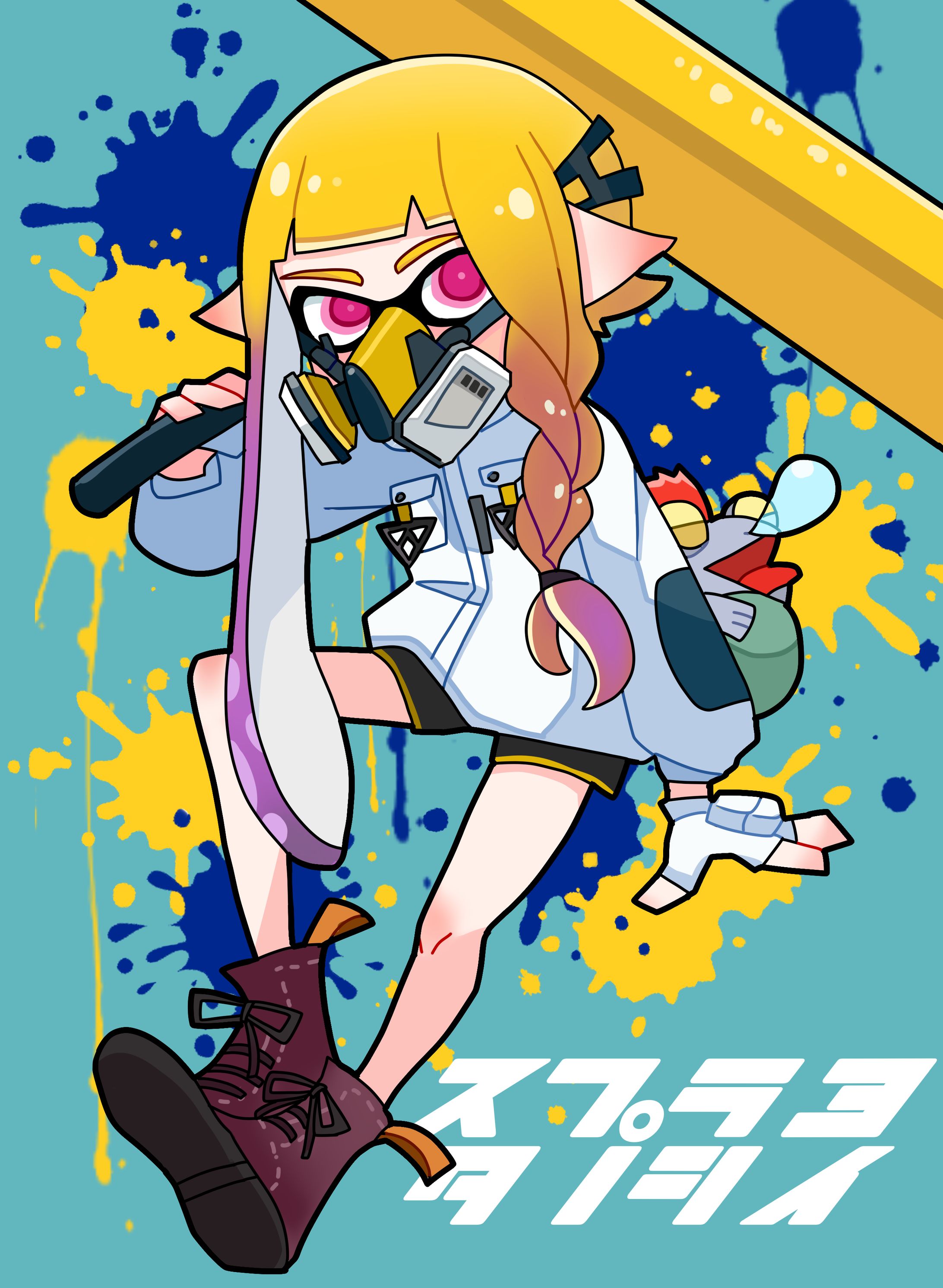 二次創作/スプラトゥーン　インクリング-1