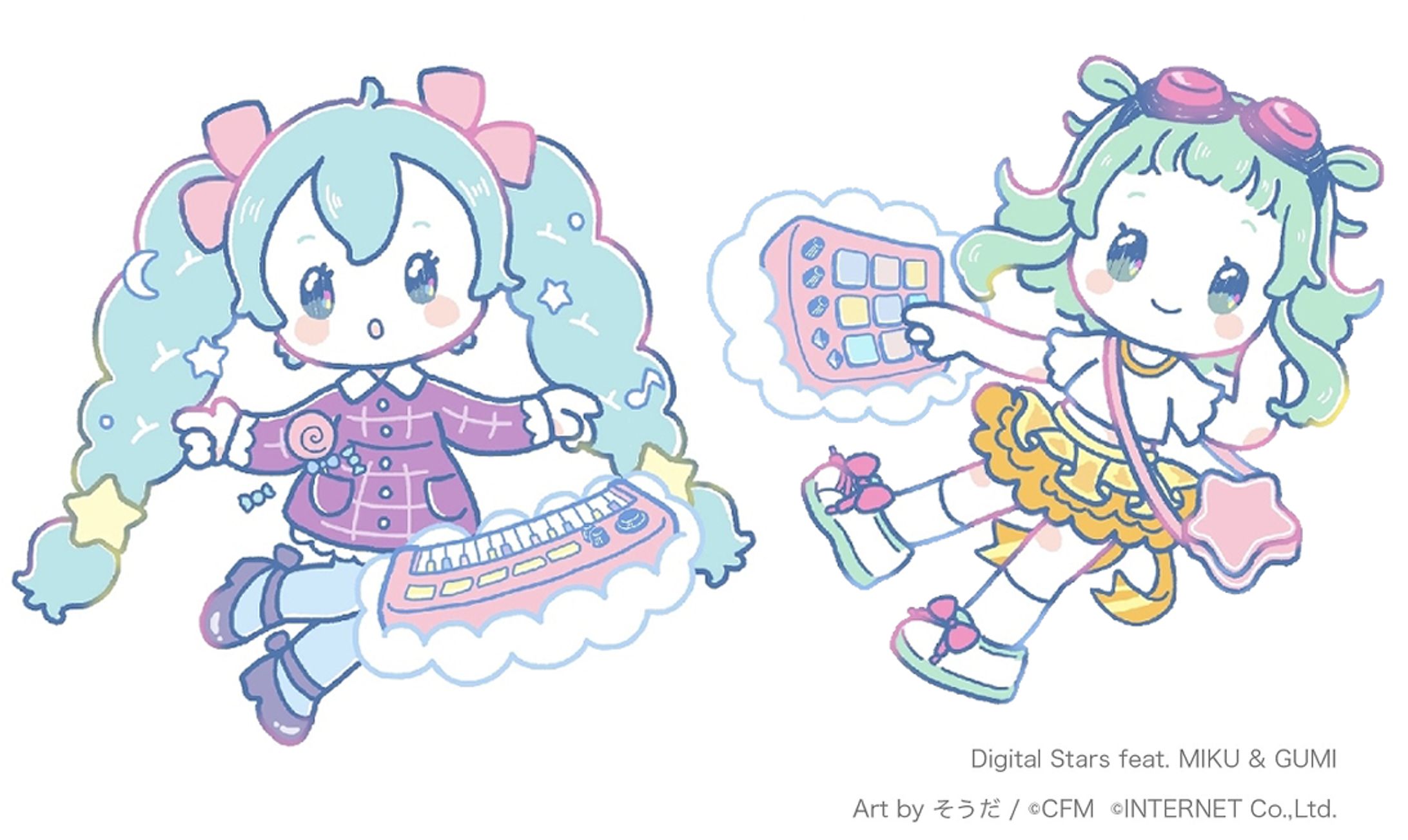 DigitalStars MIKU&GUMI 店舗特典-1