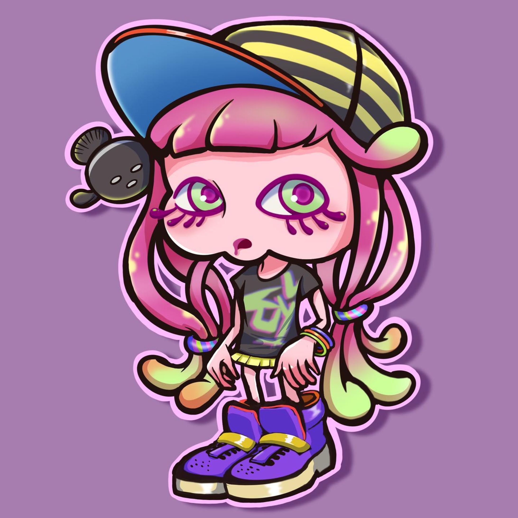 パル子ちゃん
#TunTunToon 

#パル子ちゃん 
#イラスト #スプライラスト #スプラ3 #イラストグラム #いらすとぐらむ #スプラトゥーン3 
#スプラトゥーン3してる人と繋がりたい #スプラトゥーン好きと繋がりたい 
#絵描きさんと繋がりたい #絵描きさんとつながりたい
 #カートゥーン #カートゥーンイラスト #カートゥン風イラスト 
#デフォルメ #デフォルメイラスト 
#procreate #digitalart #splatoon2 #splatoon3 #nintendo 
#illustration #illust #illustrator #art #drawing #cartoon #cartooncharacter-1