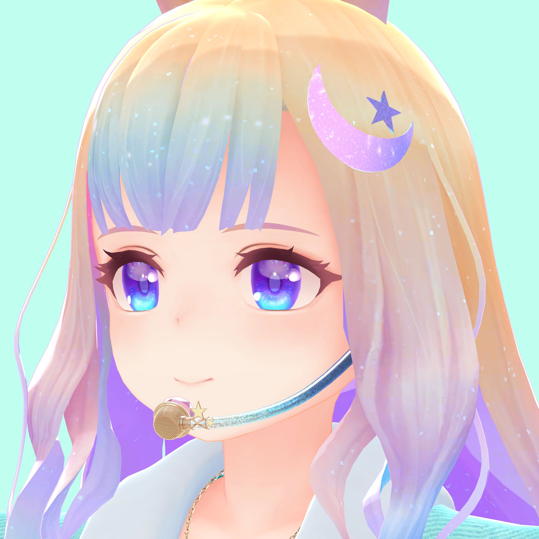 AMOKA「ヘッドマイク」3Dモデル-1