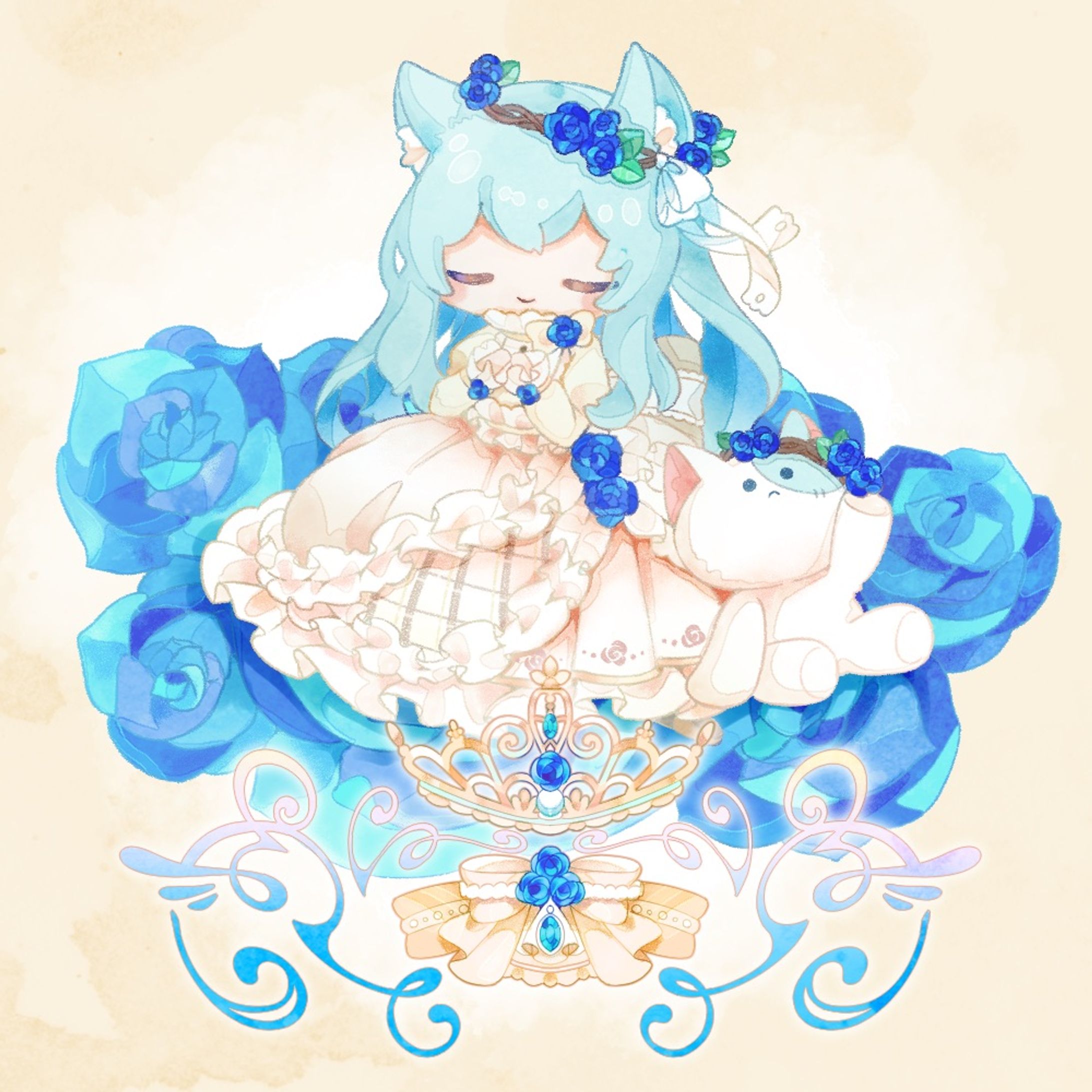 配信画面用イラスト-1