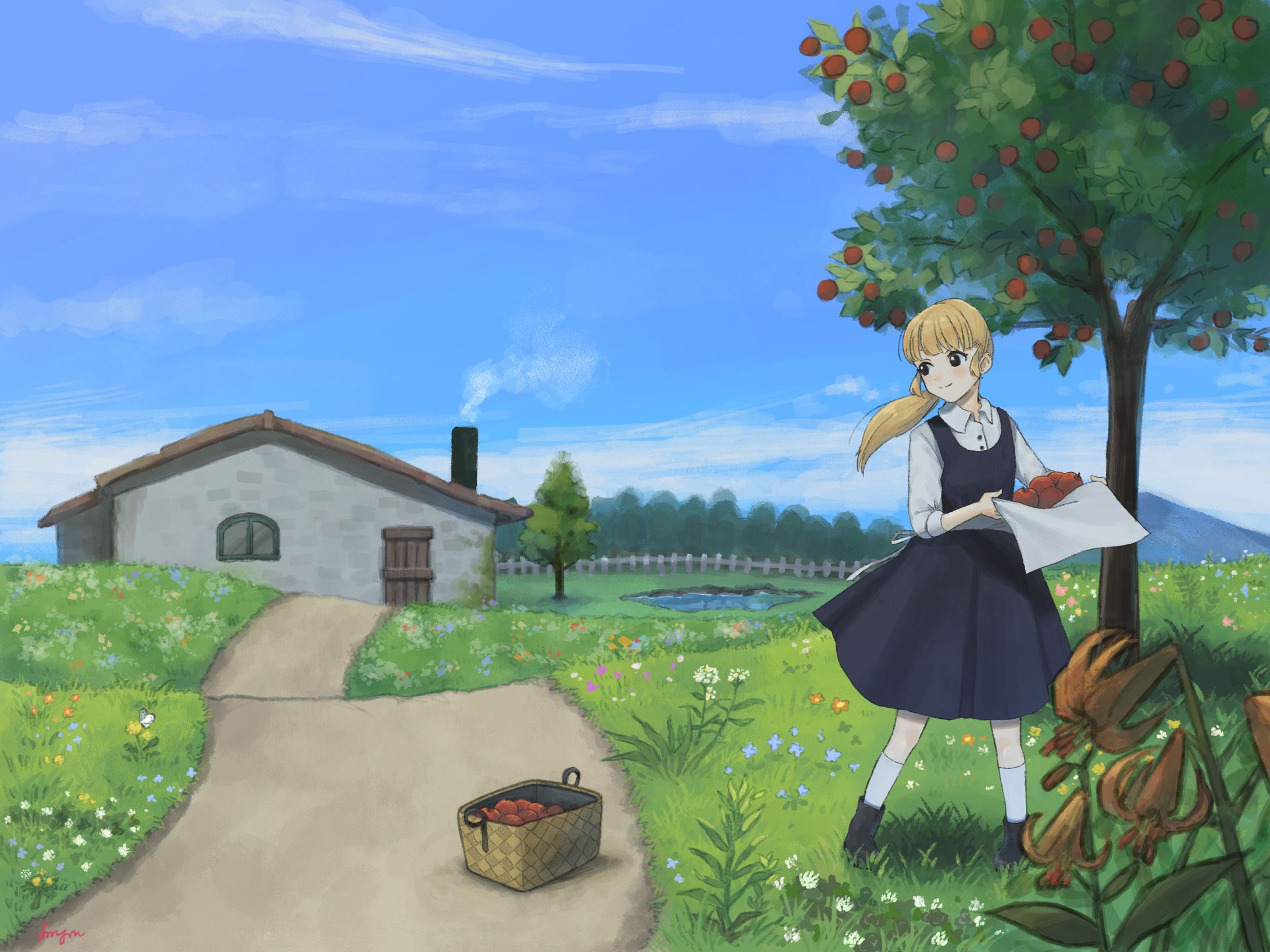 おやつの準備(オリジナル)-1