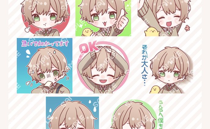 イラストレーター、live2dモデラー、キャンペーン